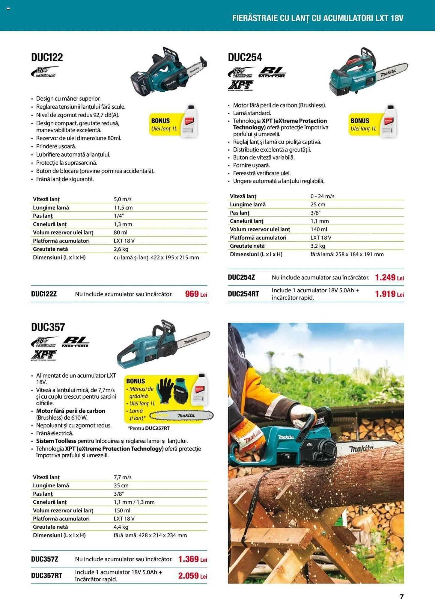 Catalog Makita catalog de la 1 septembrie până la 22 decembrie 2023 - Revista Pagina 7