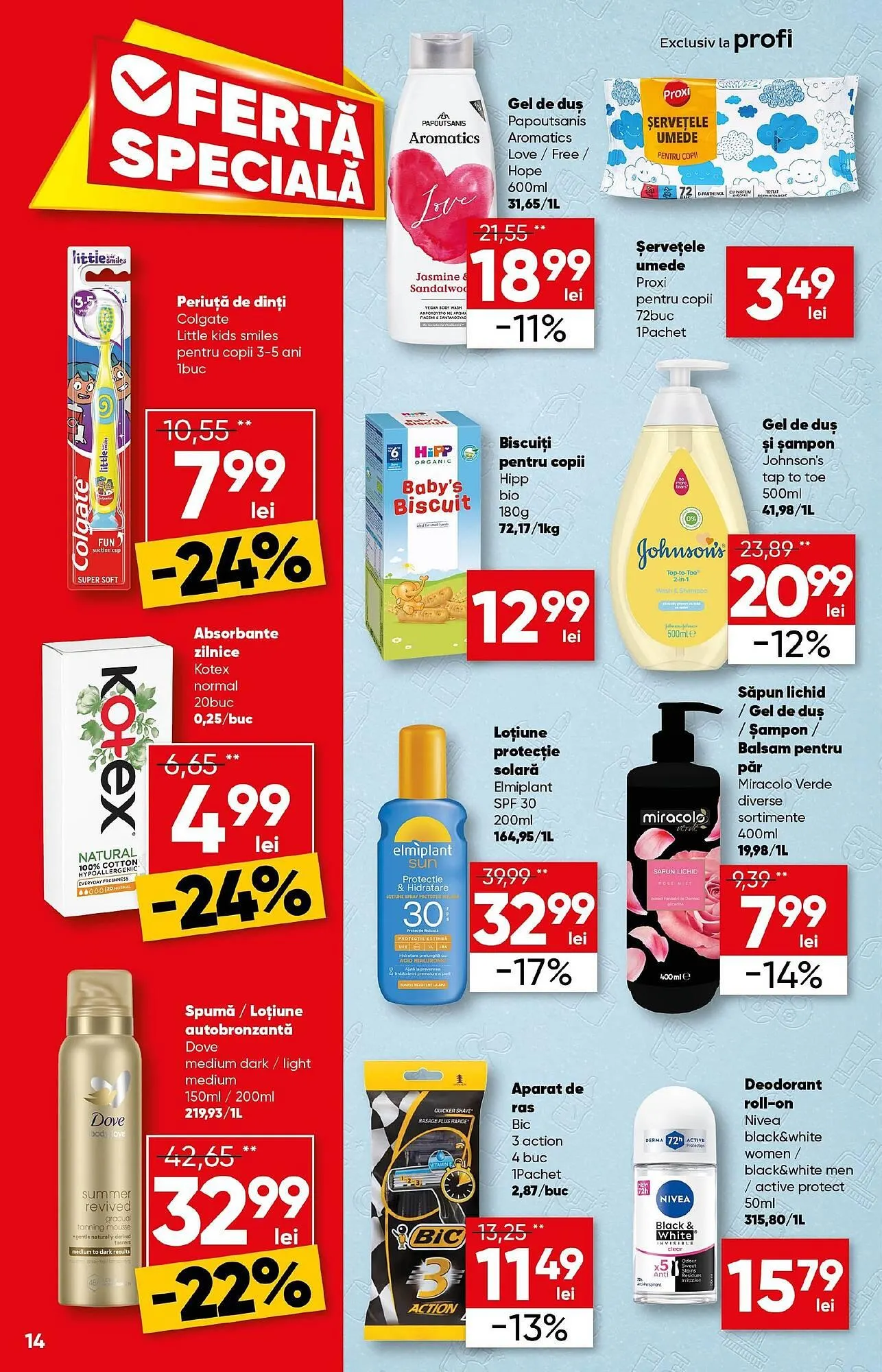 Catalog Catalog PROFI de la 25 iunie până la 8 iulie 2025 - Revista Pagina 14