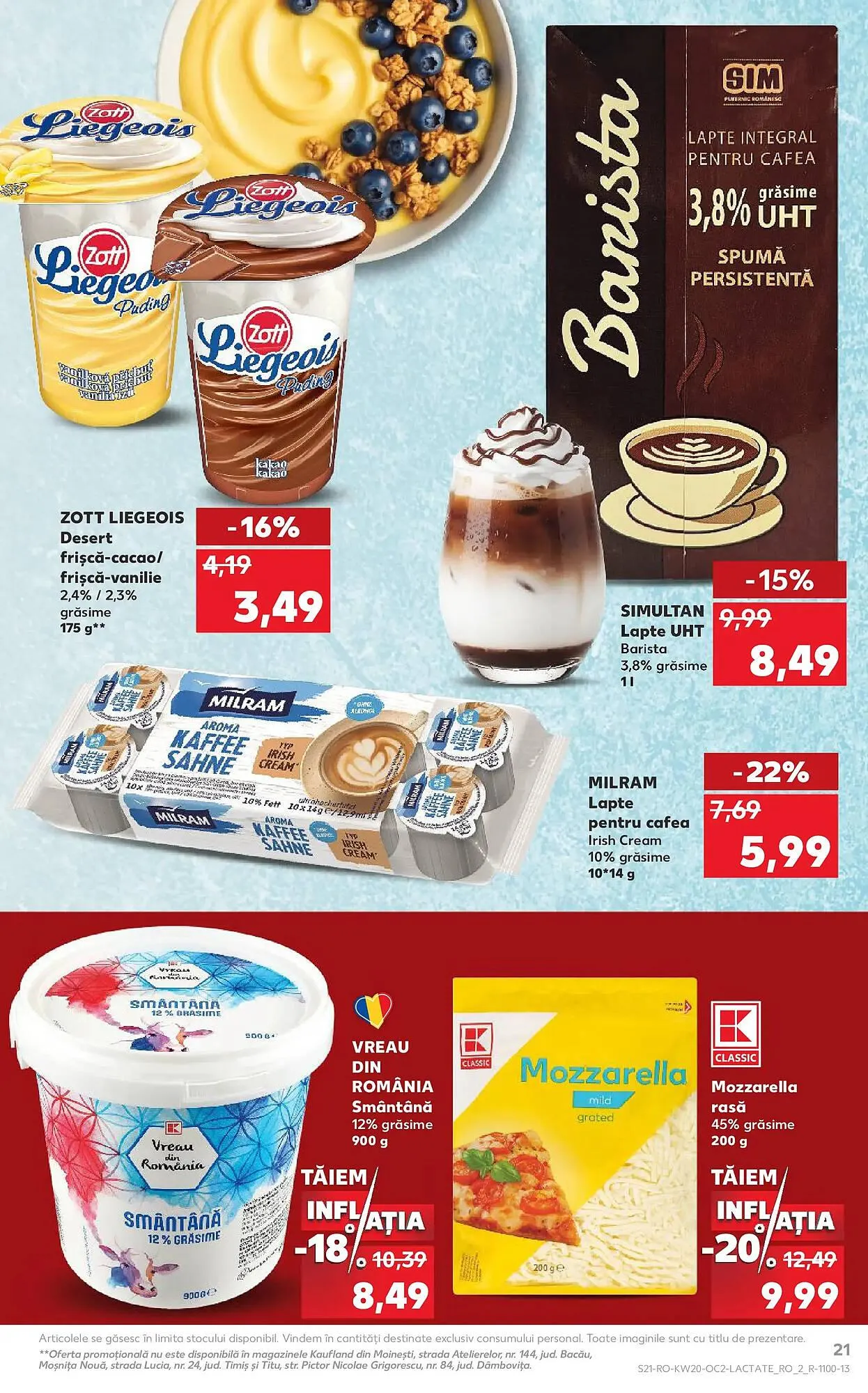 Catalog Catalog Kaufland de la 13 mai până la 19 mai 2026 - Revista Pagina 21