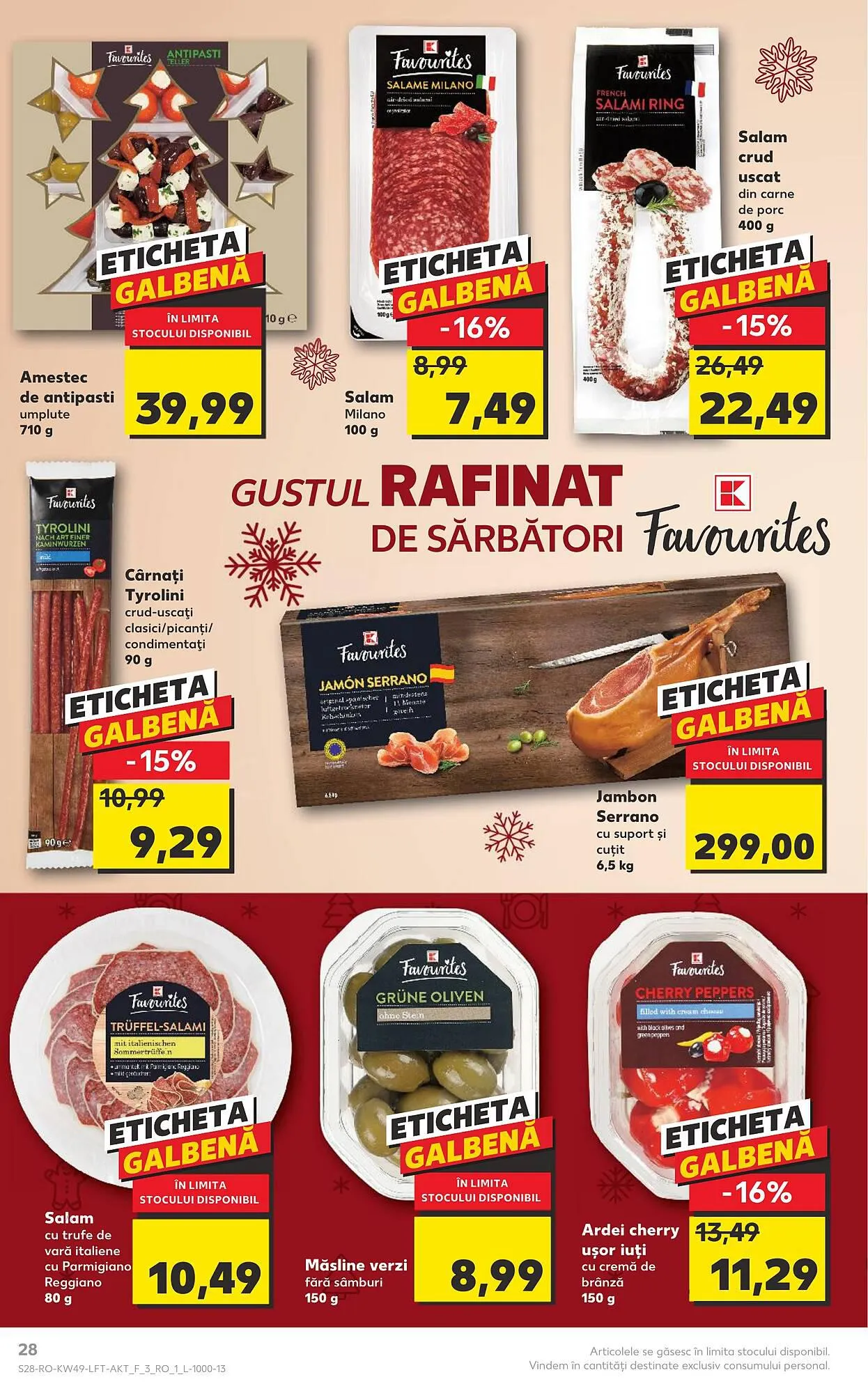 Catalog Kaufland catalog de la 6 decembrie până la 12 decembrie 2023 - Revista Pagina 28
