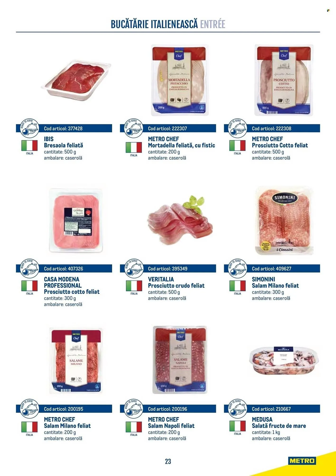 Catalog Catalog Metro de la 21 aprilie până la 31 decembrie 2026 - Revista Pagina 23