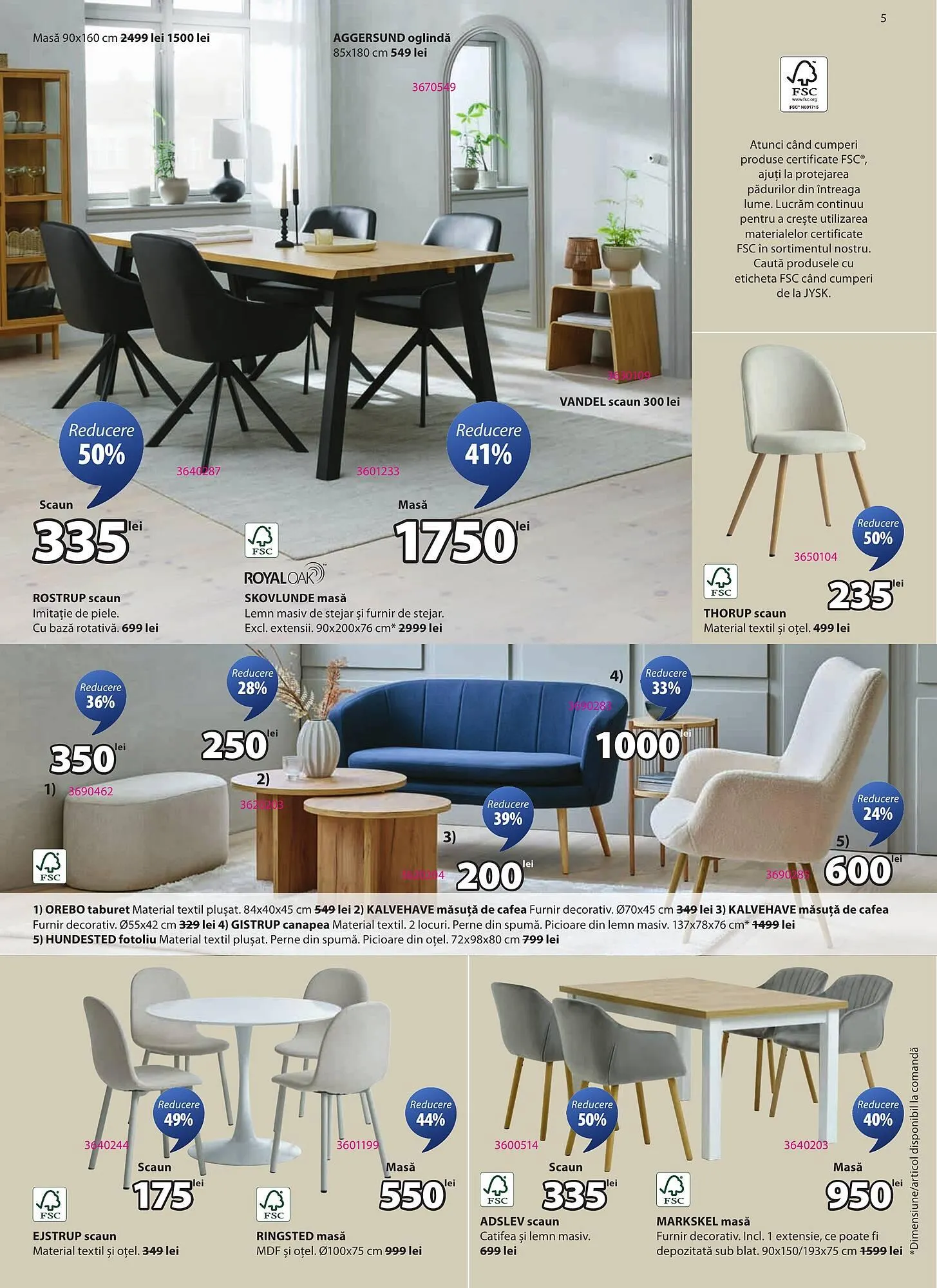 Catalog Catalog JYSK de la 27 august până la 25 septembrie 2025 - Revista Pagina 5