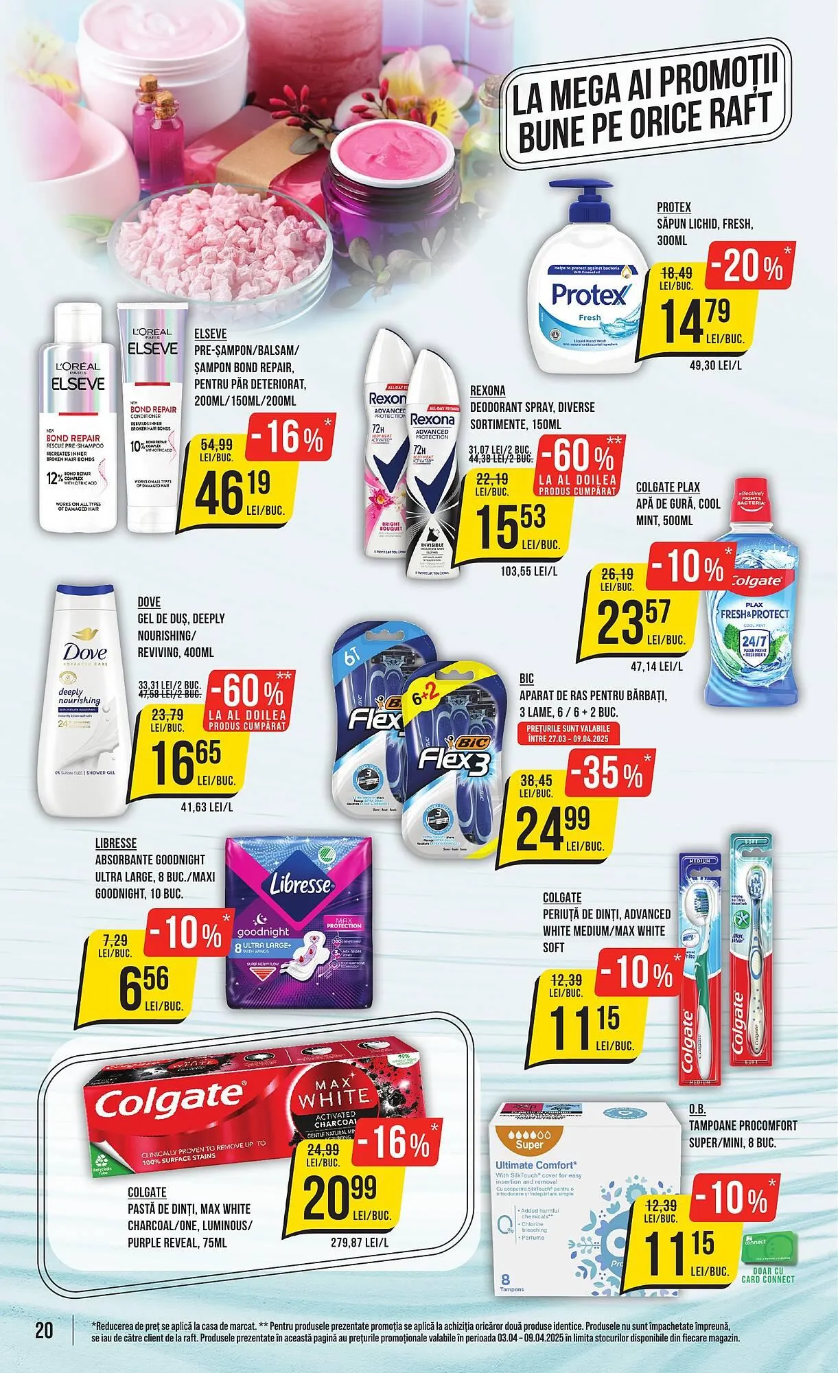 Catalog Catalog Mega Image de la 3 aprilie până la 9 aprilie 2025 - Revista Pagina 20