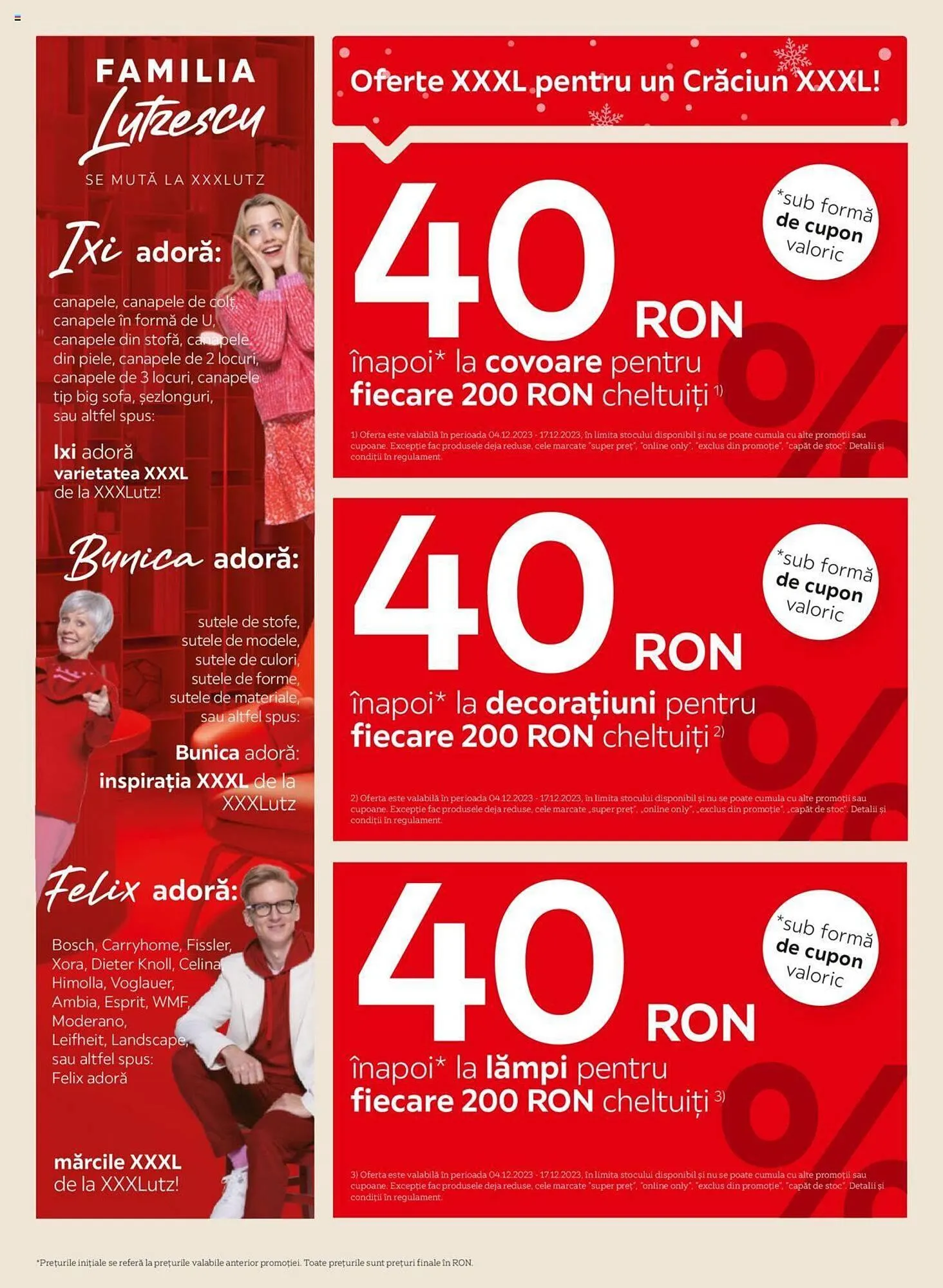 Catalog XXXLutz catalog de la 4 decembrie până la 31 decembrie 2023 - Revista Pagina 2