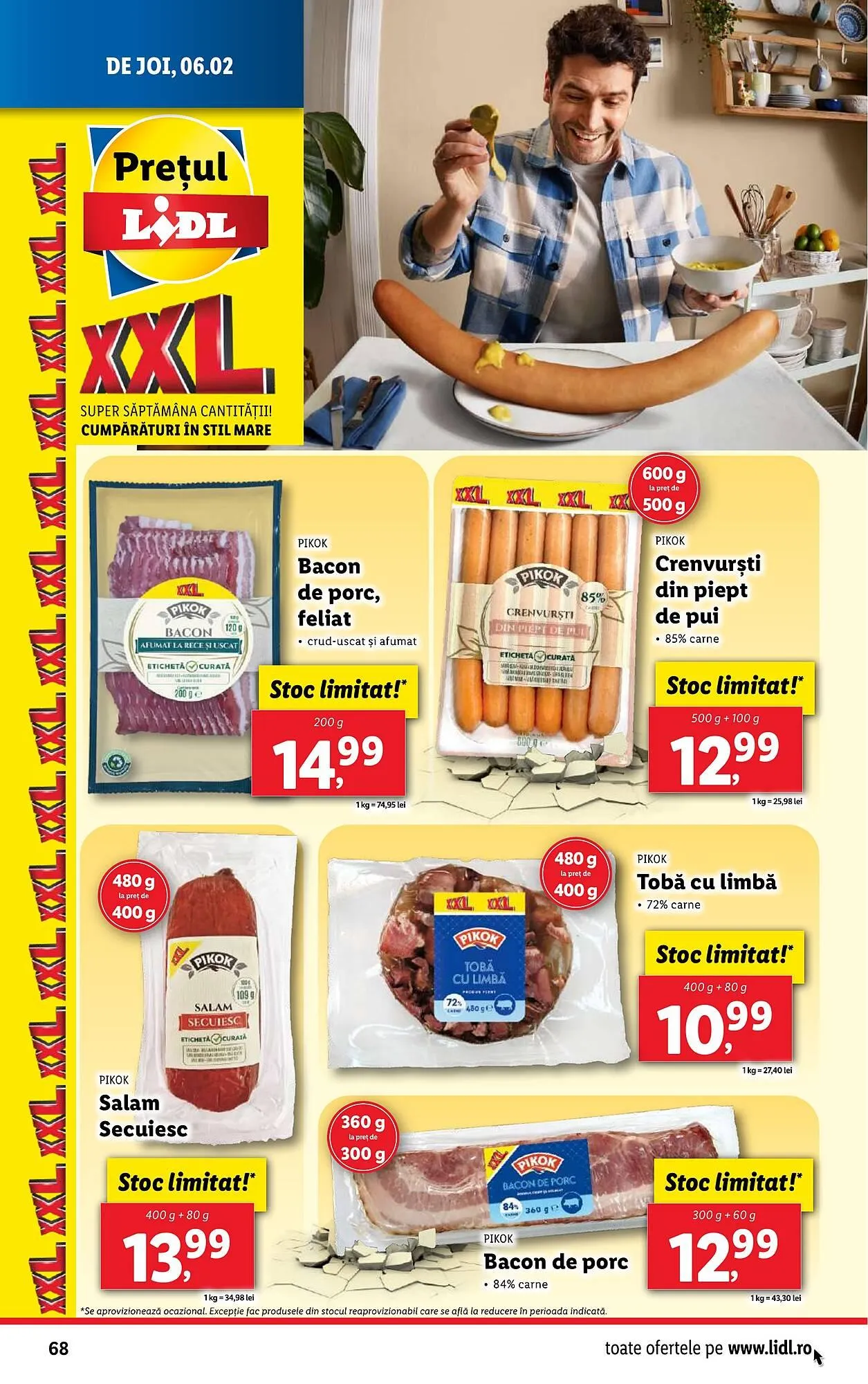 Catalog Catalog Lidl de la 3 februarie până la 9 februarie 2025 - Revista Pagina 68