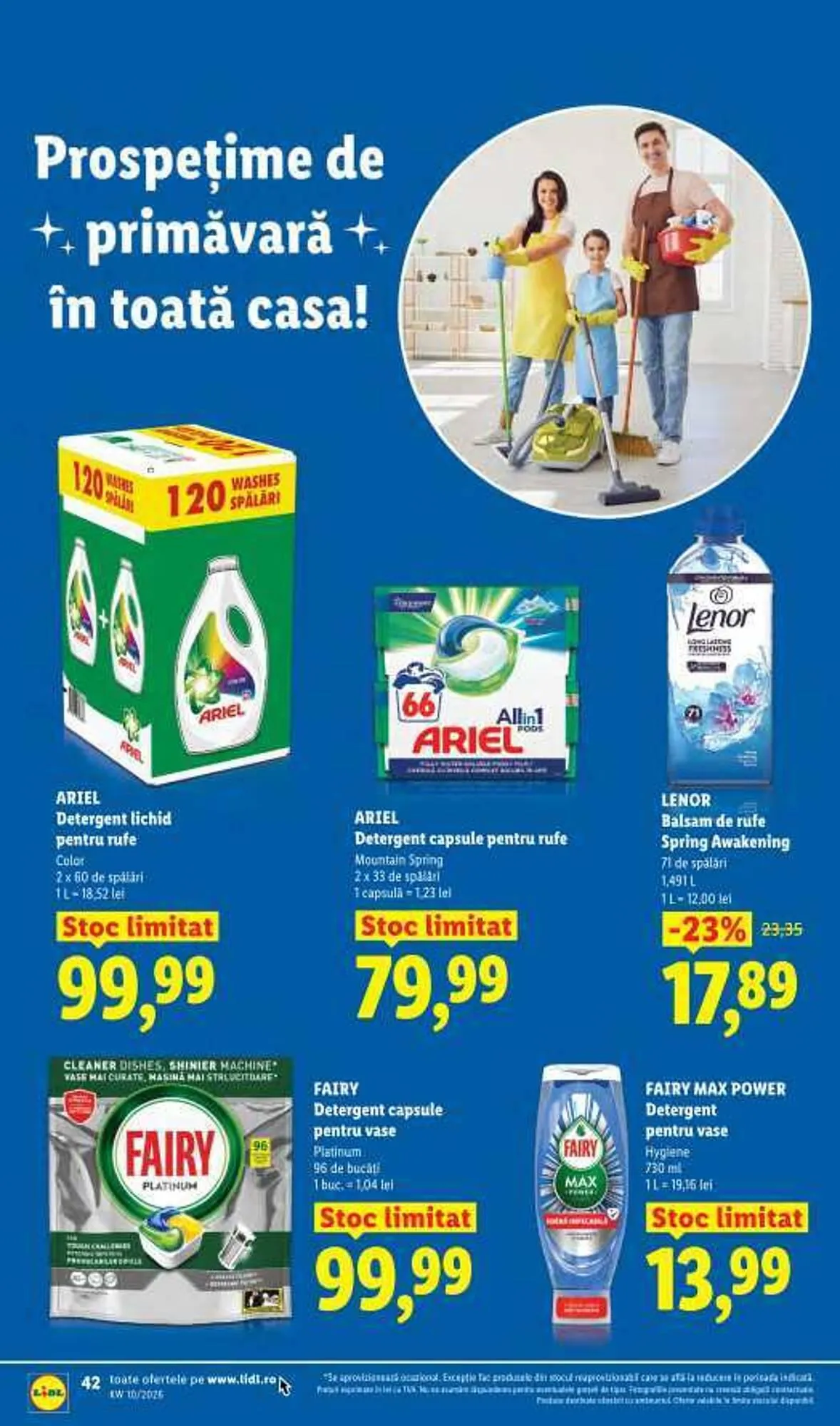 Catalog Catalog Lidl de la 2 martie până la 8 martie 2026 - Revista Pagina 42