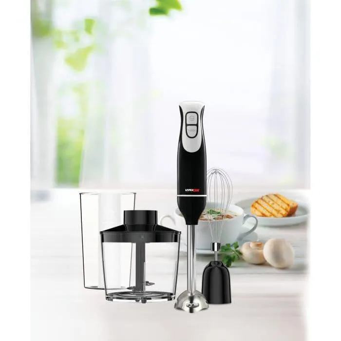 Mixer vertical Vision Chef VBV600N, 600 W, 2 viteze, Tel, Cana, Chopper, Negru