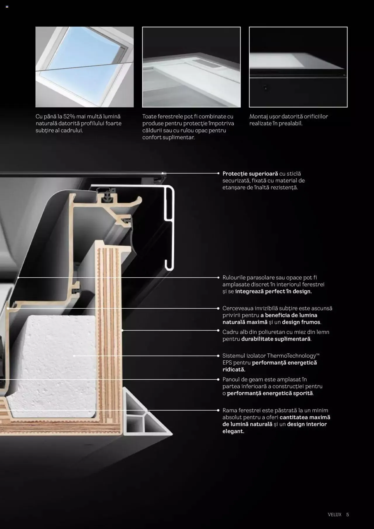 Catalog Velux catalog - Noua Generație De Ferestre Pentru Acoperiș Terasă 2023 de la 28 martie până la 31 decembrie 2023 - Revista Pagina 5