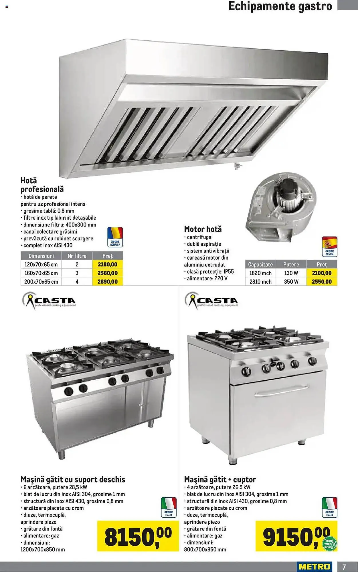 Catalog Catalog Metro de la 30 iunie până la 30 septembrie 2025 - Revista Pagina 7