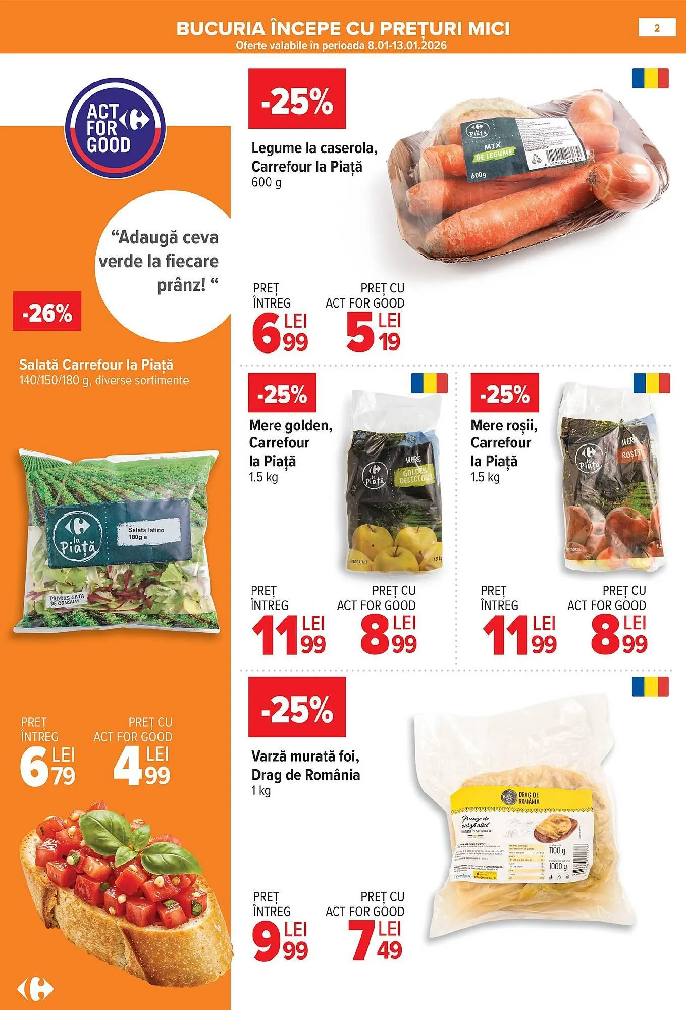 Catalog Catalog Carrefour de la 8 ianuarie până la 27 ianuarie 2026 - Revista Pagina 2