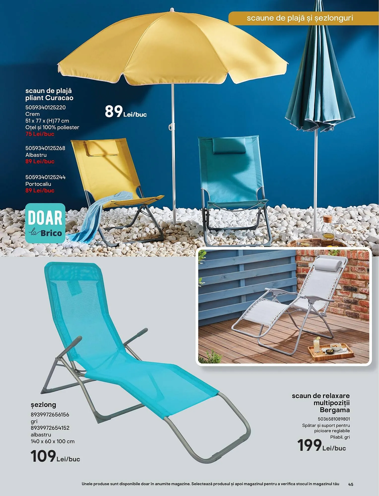 Catalog Catalog Brico Depôt de la 9 mai până la 22 aprilie 2025 - Revista Pagina 45
