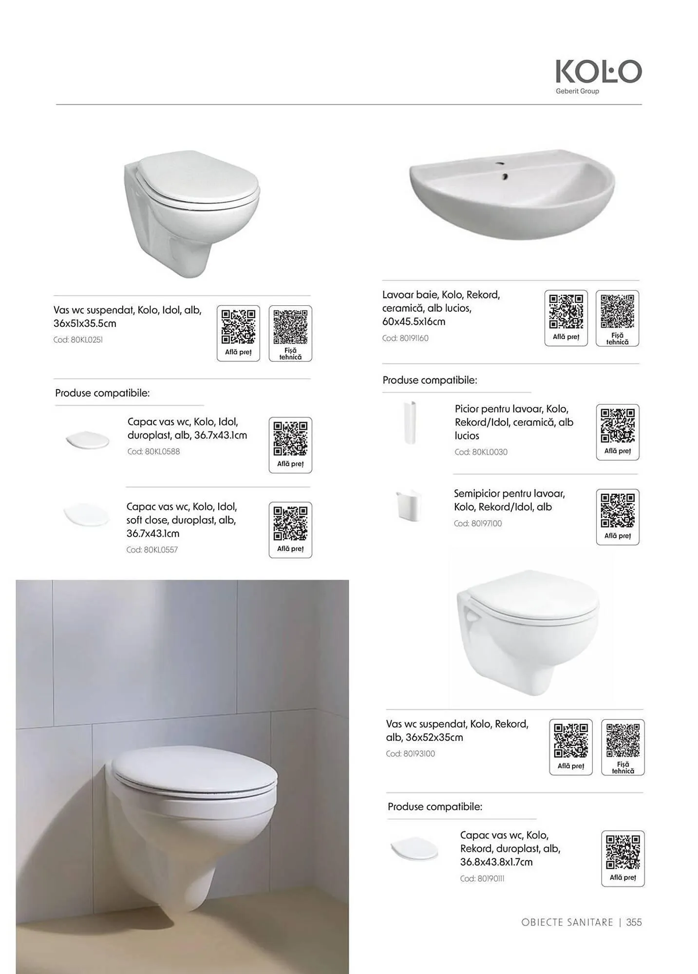 Catalog Catalog Romstal de la 1 aprilie până la 31 decembrie 2026 - Revista Pagina 355