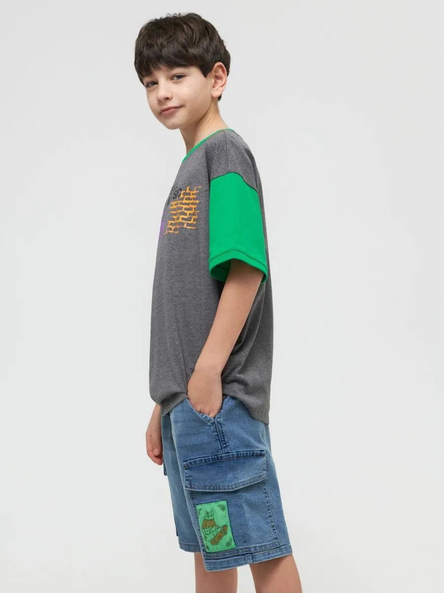 Pantaloni scurți din denim