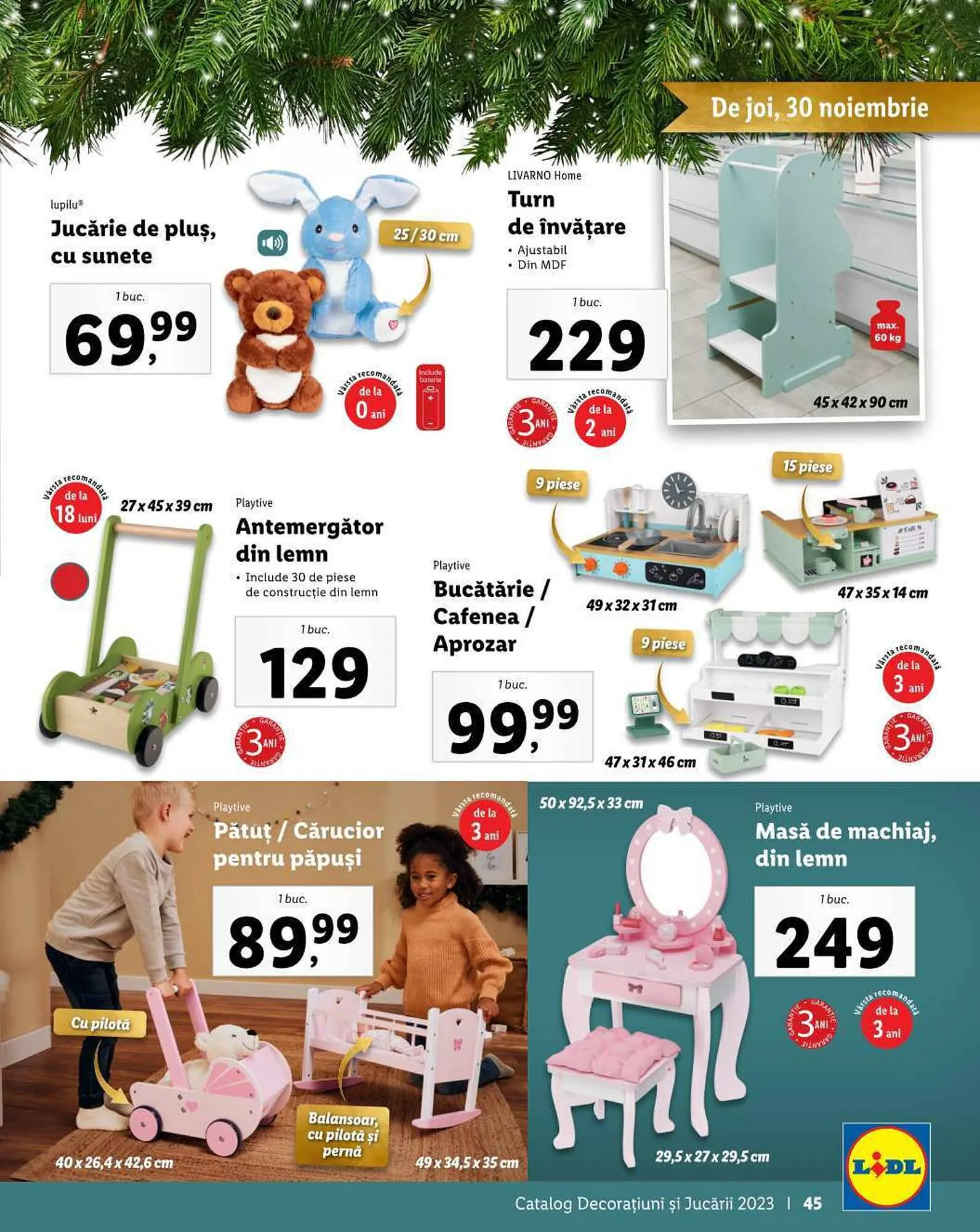 Catalog Lidl catalog de la 6 noiembrie până la 31 decembrie 2023 - Revista Pagina 45