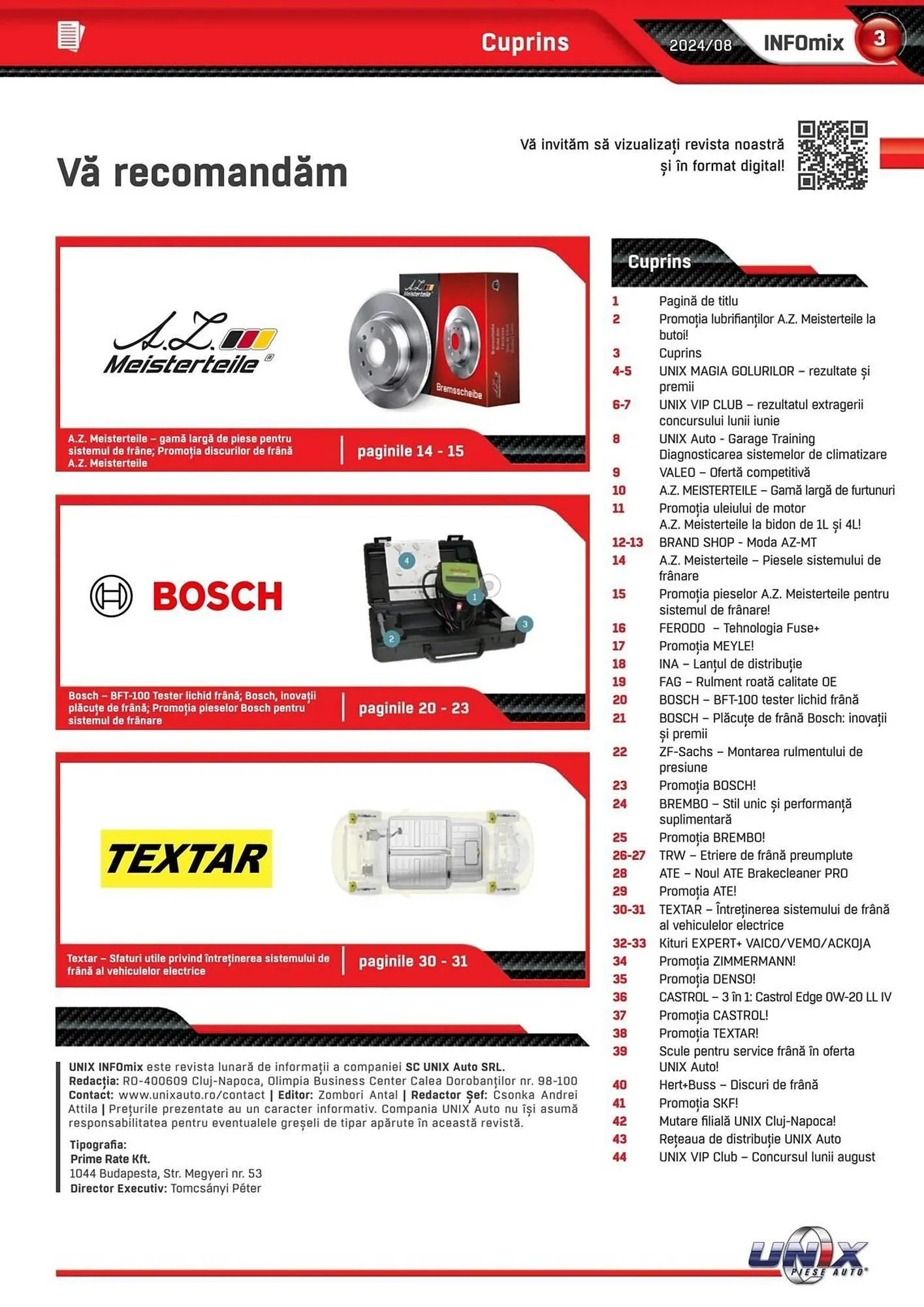Catalog Catalog UNIX Auto de la 12 august până la 31 august 2024 - Revista Pagina 3