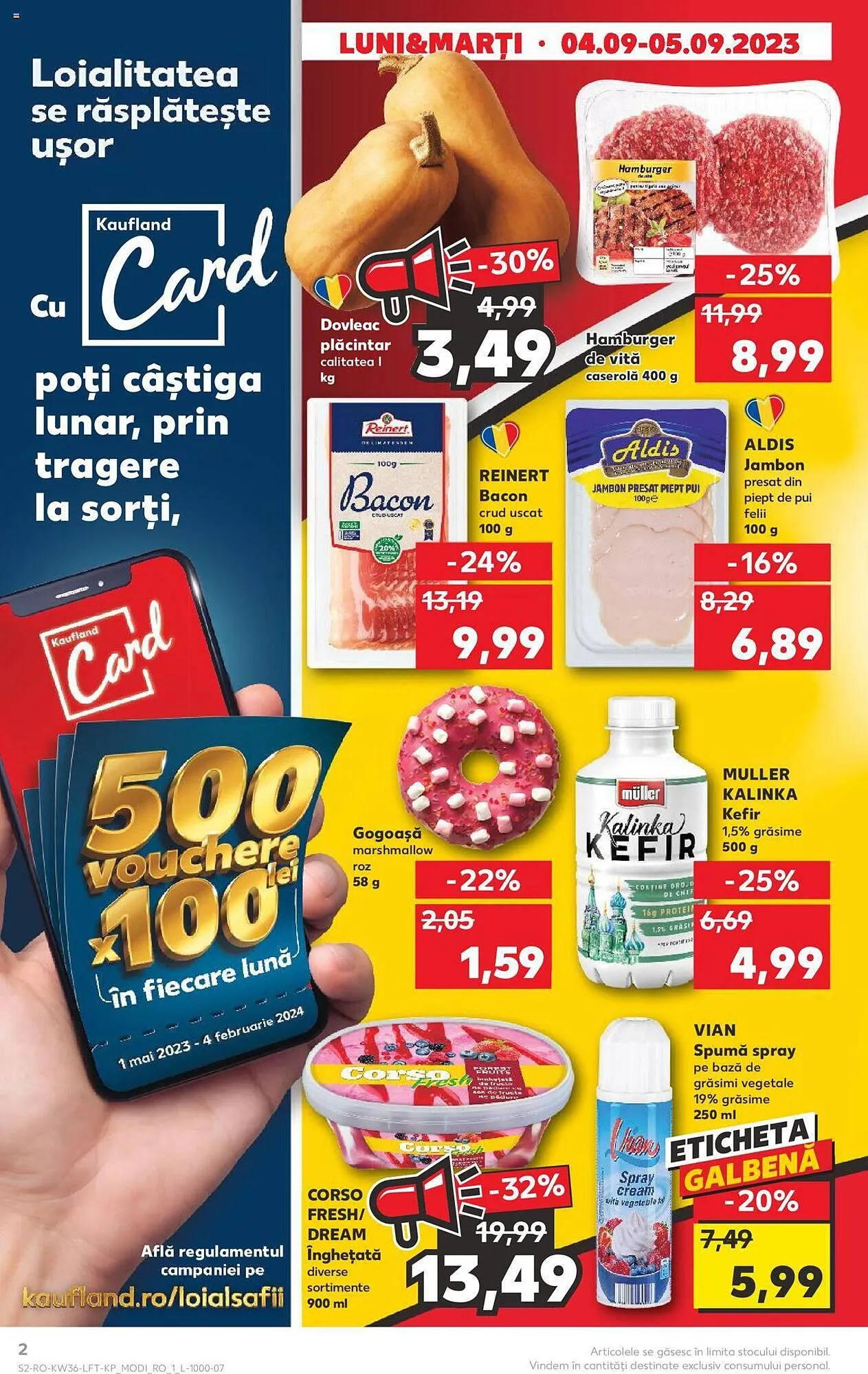 Catalog Kaufland catalog de la 6 septembrie până la 12 septembrie 2023 - Revista Pagina 2