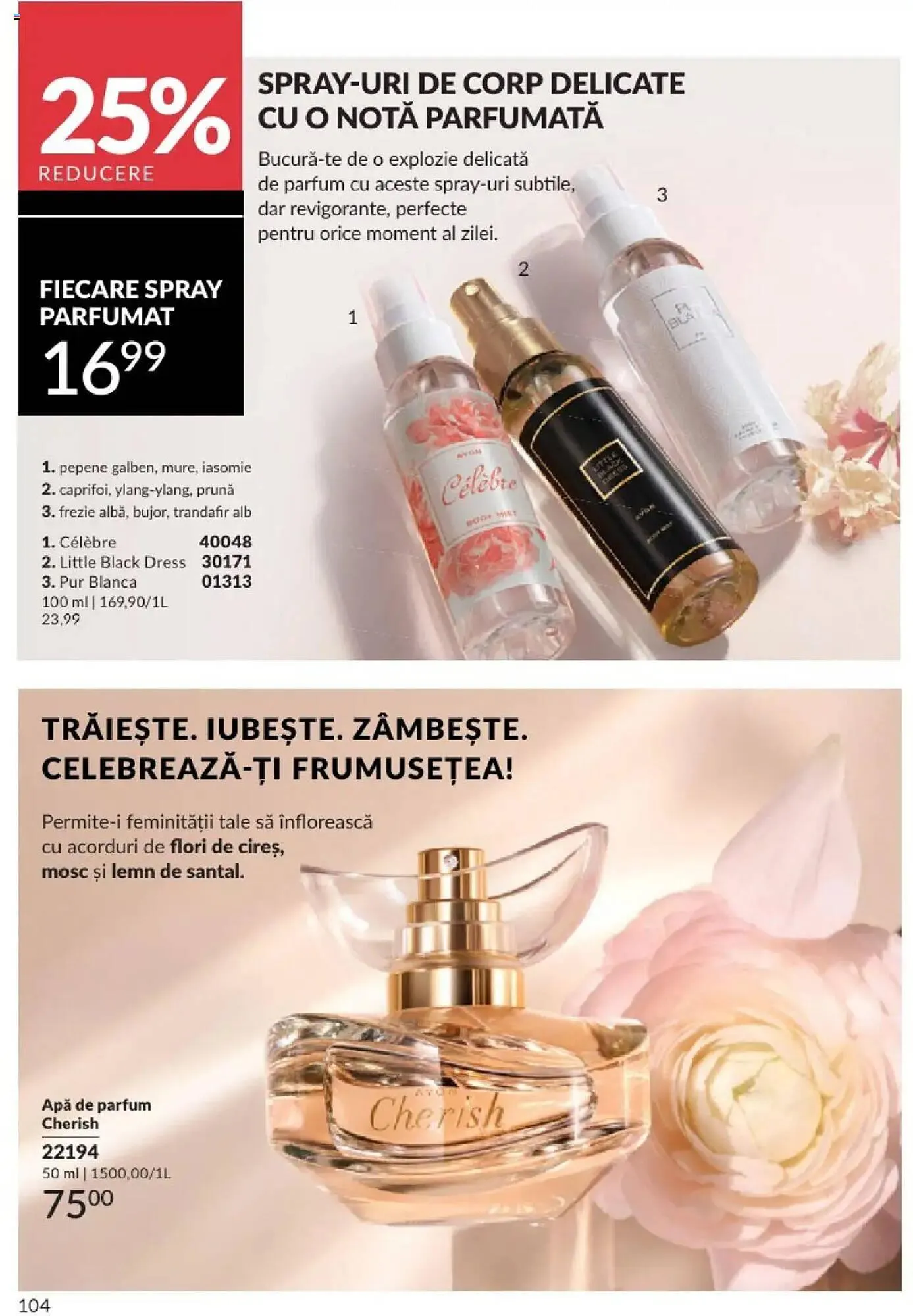 Catalog Catalog Avon de la 1 ianuarie până la 31 ianuarie 2025 - Revista Pagina 104