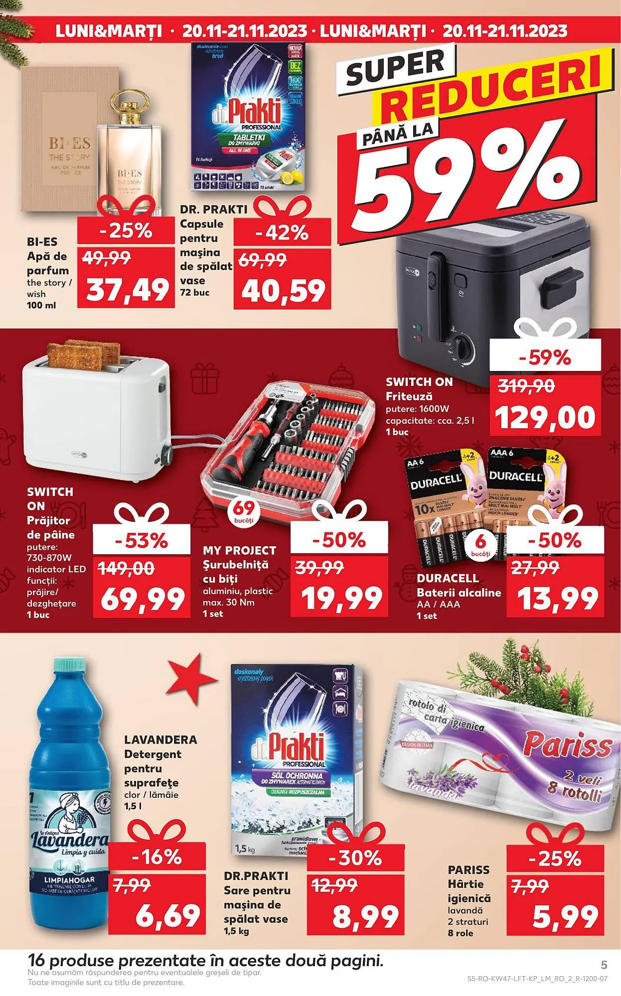 Catalog Kaufland catalog de la 22 noiembrie până la 28 noiembrie 2023 - Revista Pagina 5