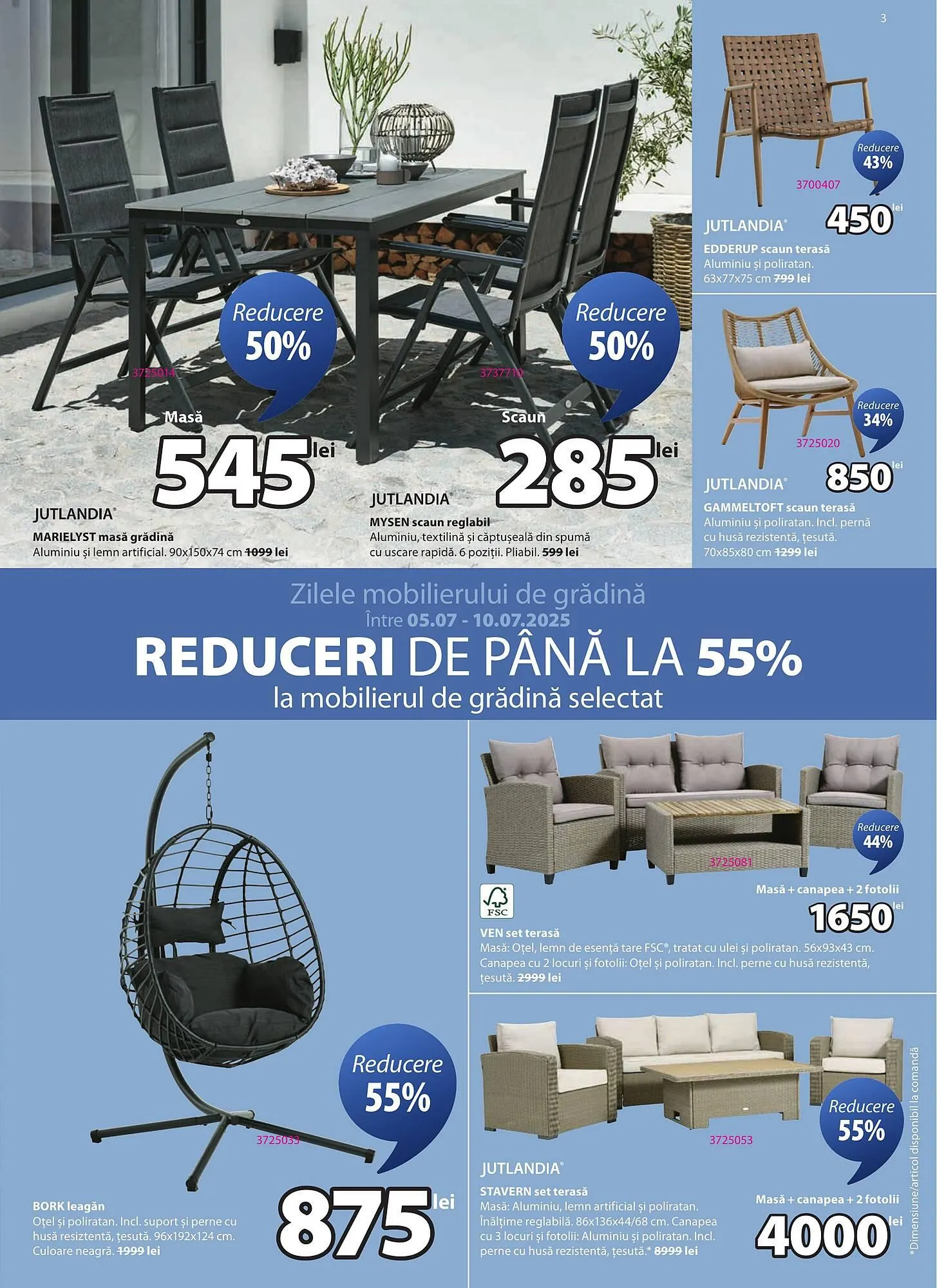 Catalog Catalog JYSK de la 5 iulie până la 27 iulie 2025 - Revista Pagina 3