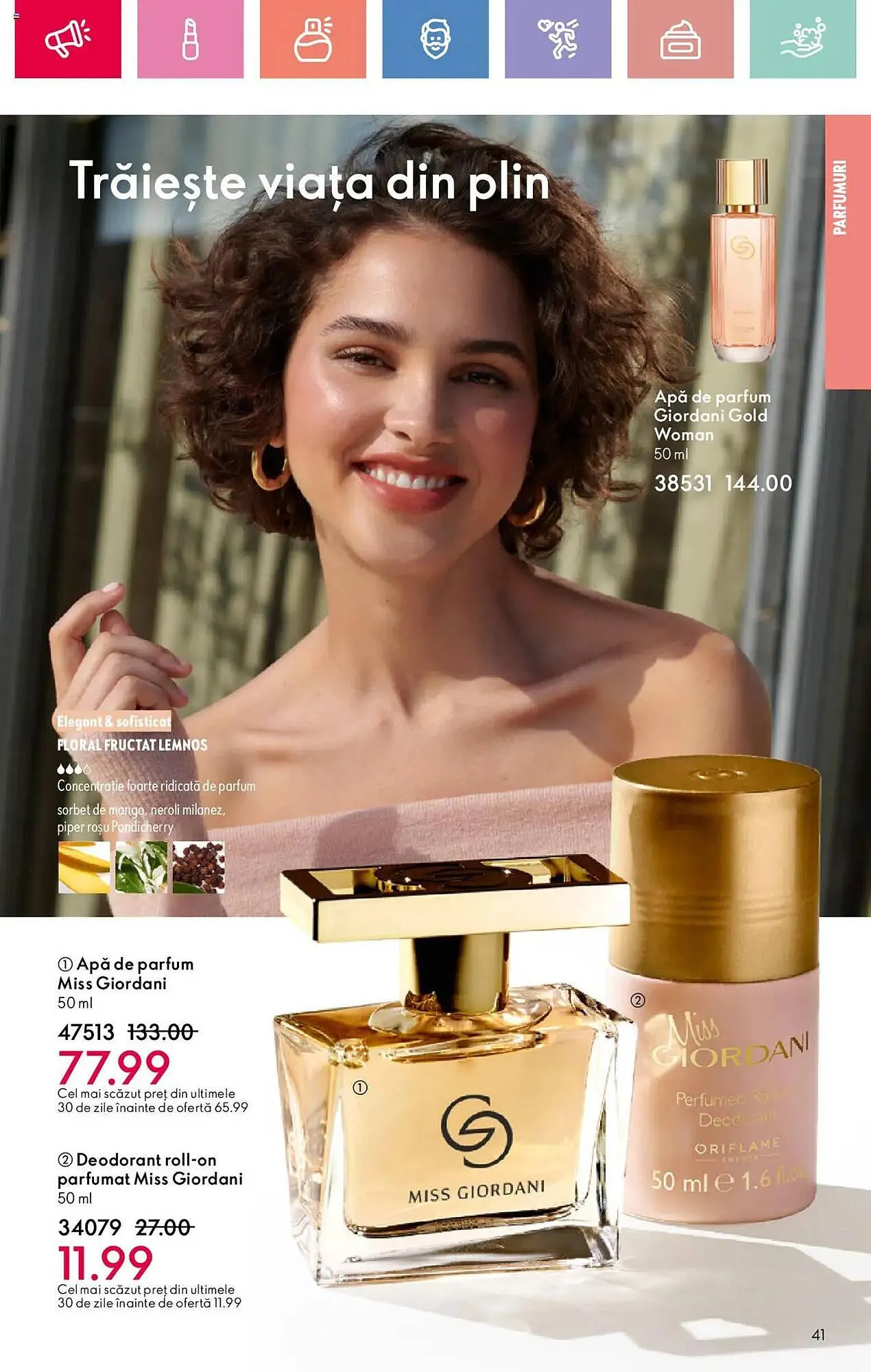 Catalog Catalog Oriflame de la 26 iulie până la 19 august 2025 - Revista Pagina 41