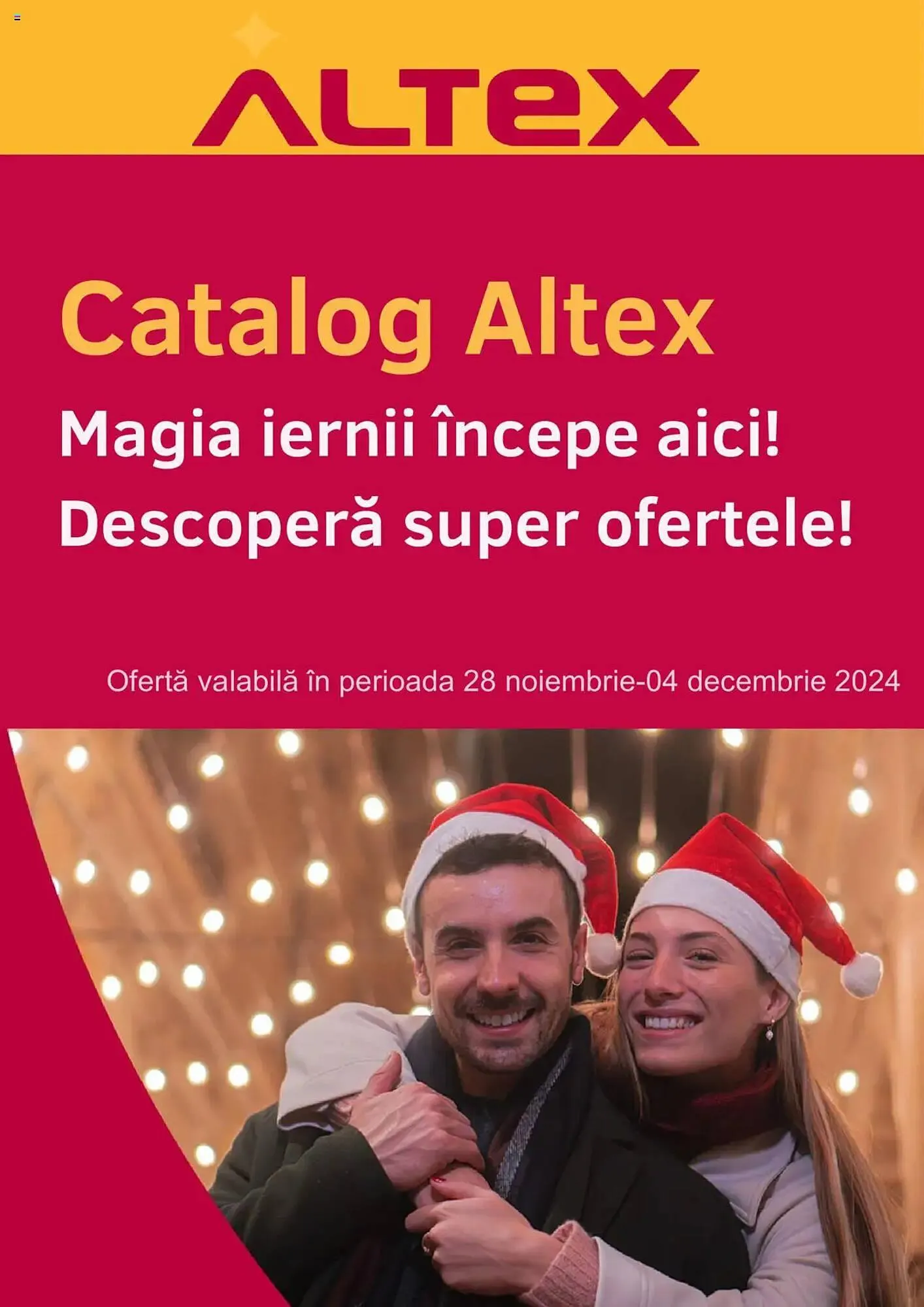 Catalog Catalog Altex de la 28 noiembrie până la 4 decembrie 2024 - Revista Pagina 1