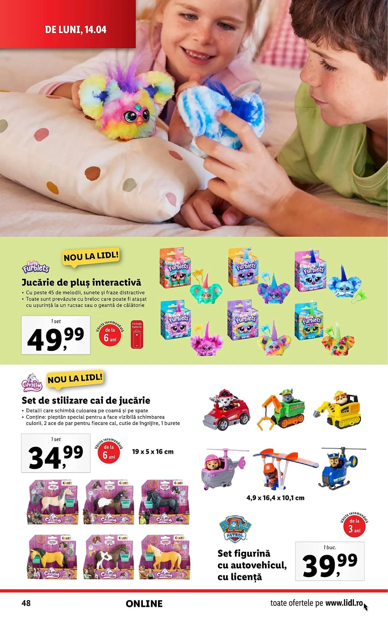 Catalog Catalog Lidl de la 14 aprilie până la 19 aprilie 2025 - Revista Pagina 48