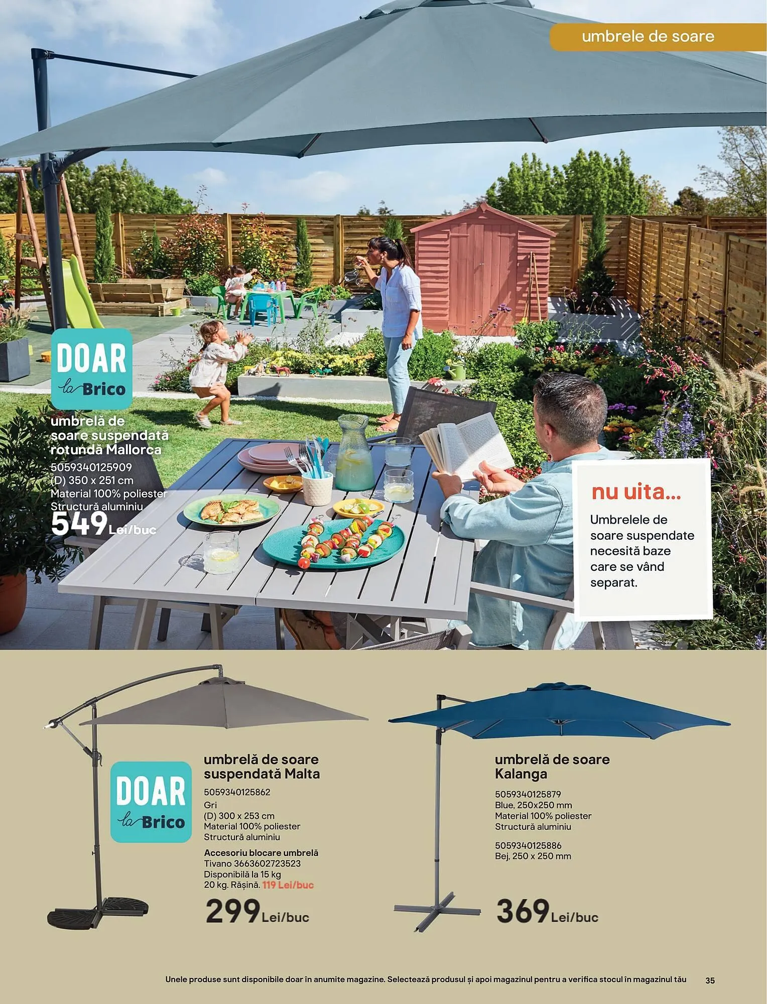 Catalog Catalog Brico Depôt de la 9 mai până la 22 aprilie 2025 - Revista Pagina 35