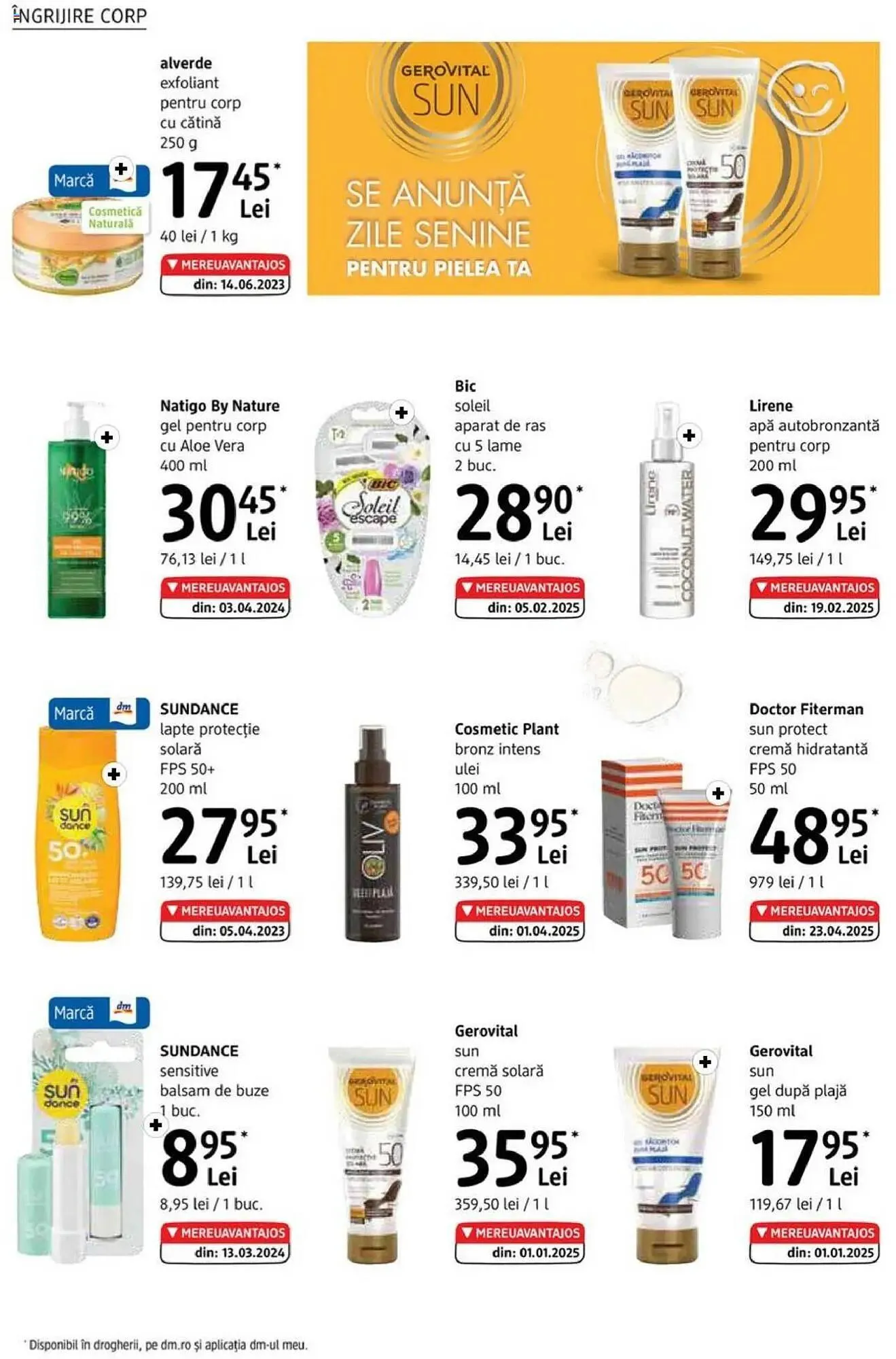 Catalog Catalog DM de la 4 iunie până la 31 iulie 2025 - Revista Pagina 10