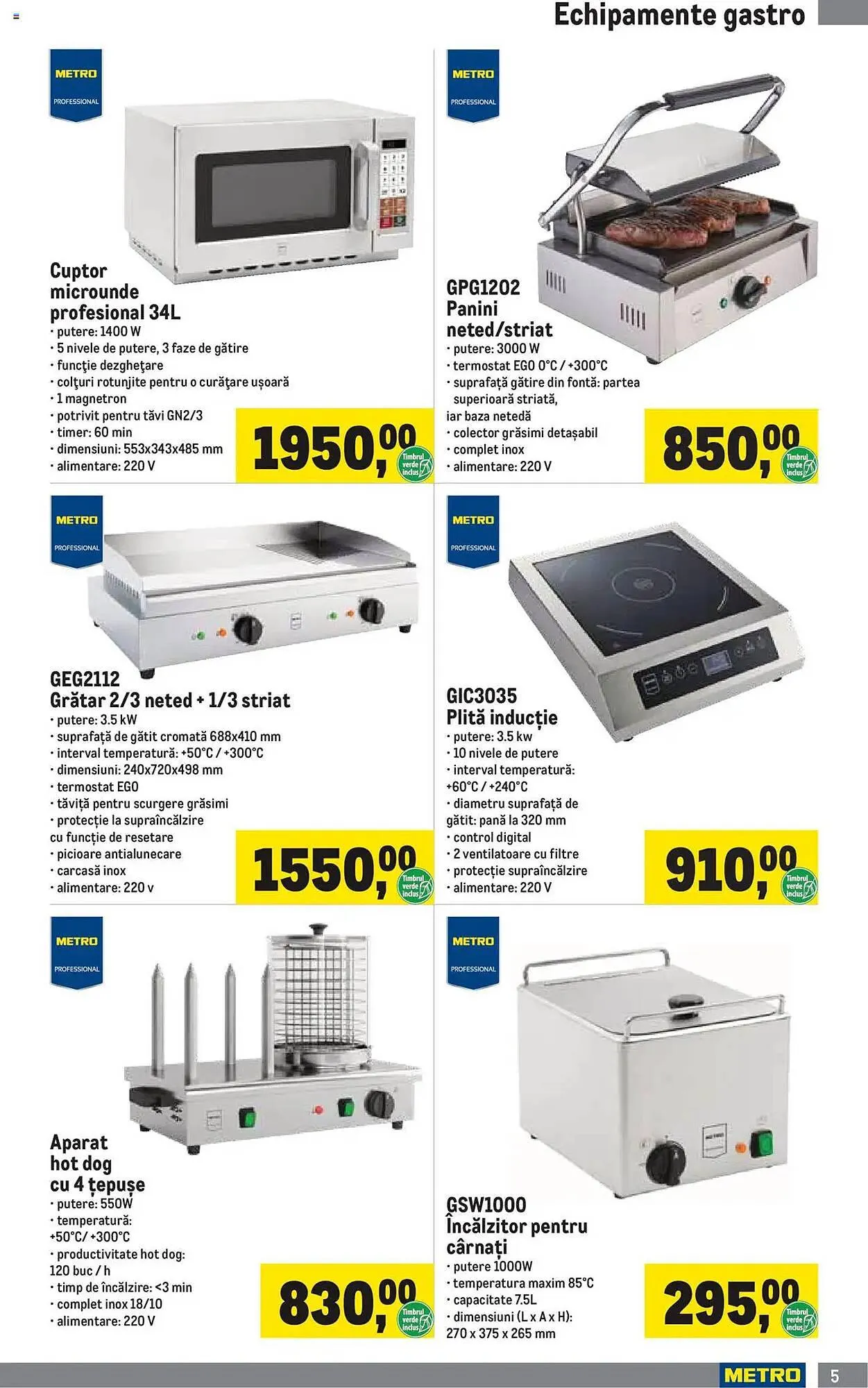 Catalog Catalog Metro de la 30 iunie până la 30 septembrie 2025 - Revista Pagina 5