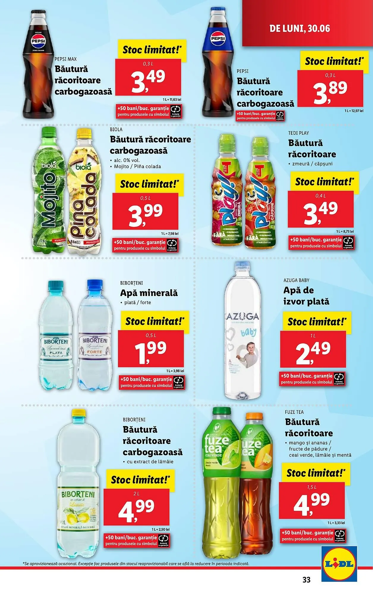 Catalog Catalog Lidl de la 30 iunie până la 6 iulie 2025 - Revista Pagina 33