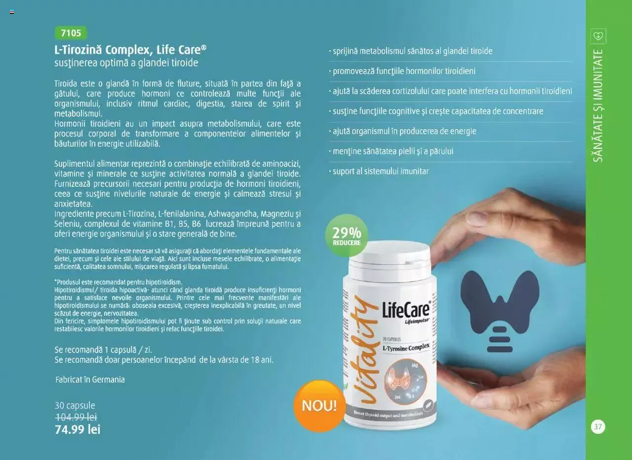 Catalog Catalog Life Care primavara-vara 2023 de la 1 martie până la 31 decembrie 2023 - Revista Pagina 39