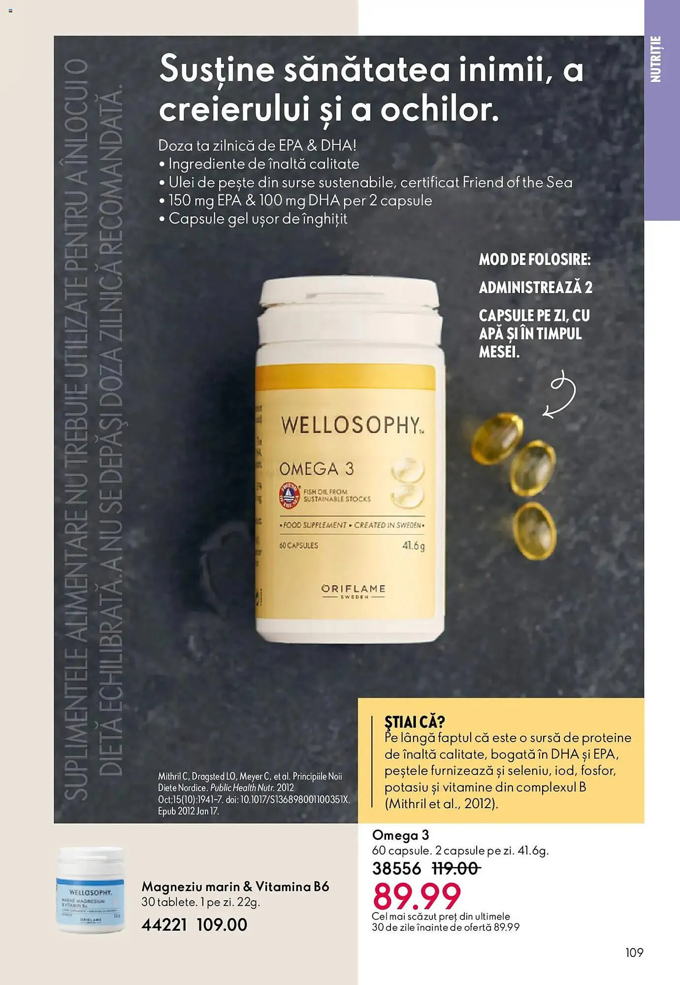 Catalog Catalog Oriflame de la 14 aprilie până la 5 mai 2026 - Revista Pagina 109