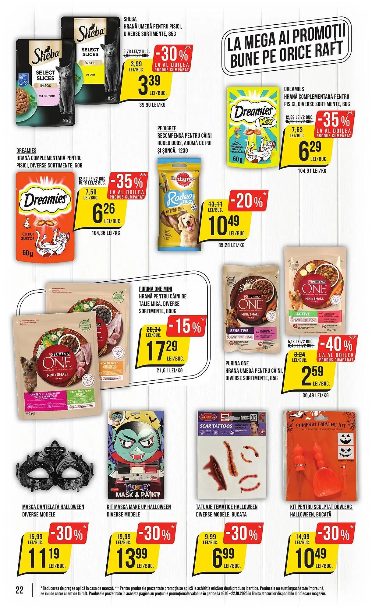 Catalog Catalog Mega Image de la 16 octombrie până la 22 octombrie 2025 - Revista Pagina 22