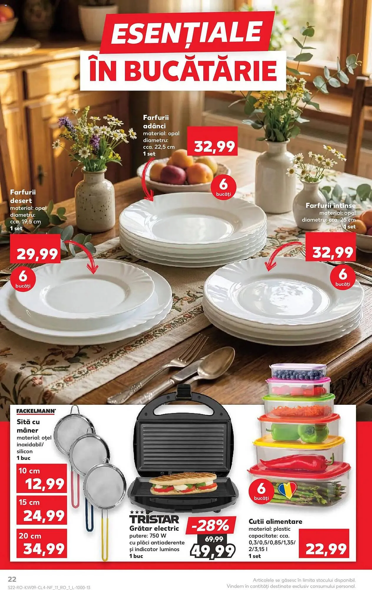 Catalog Catalog Kaufland de la 24 februarie până la 3 martie 2026 - Revista Pagina 22