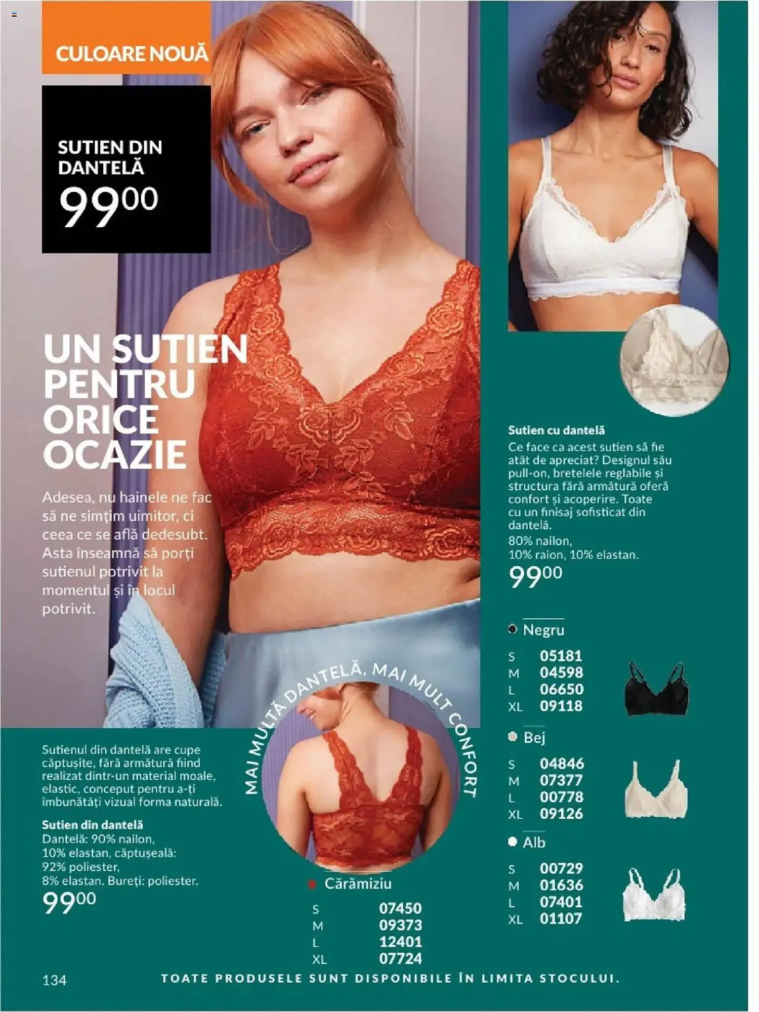 Catalog Catalog Avon de la 1 aprilie până la 30 aprilie 2025 - Revista Pagina 134