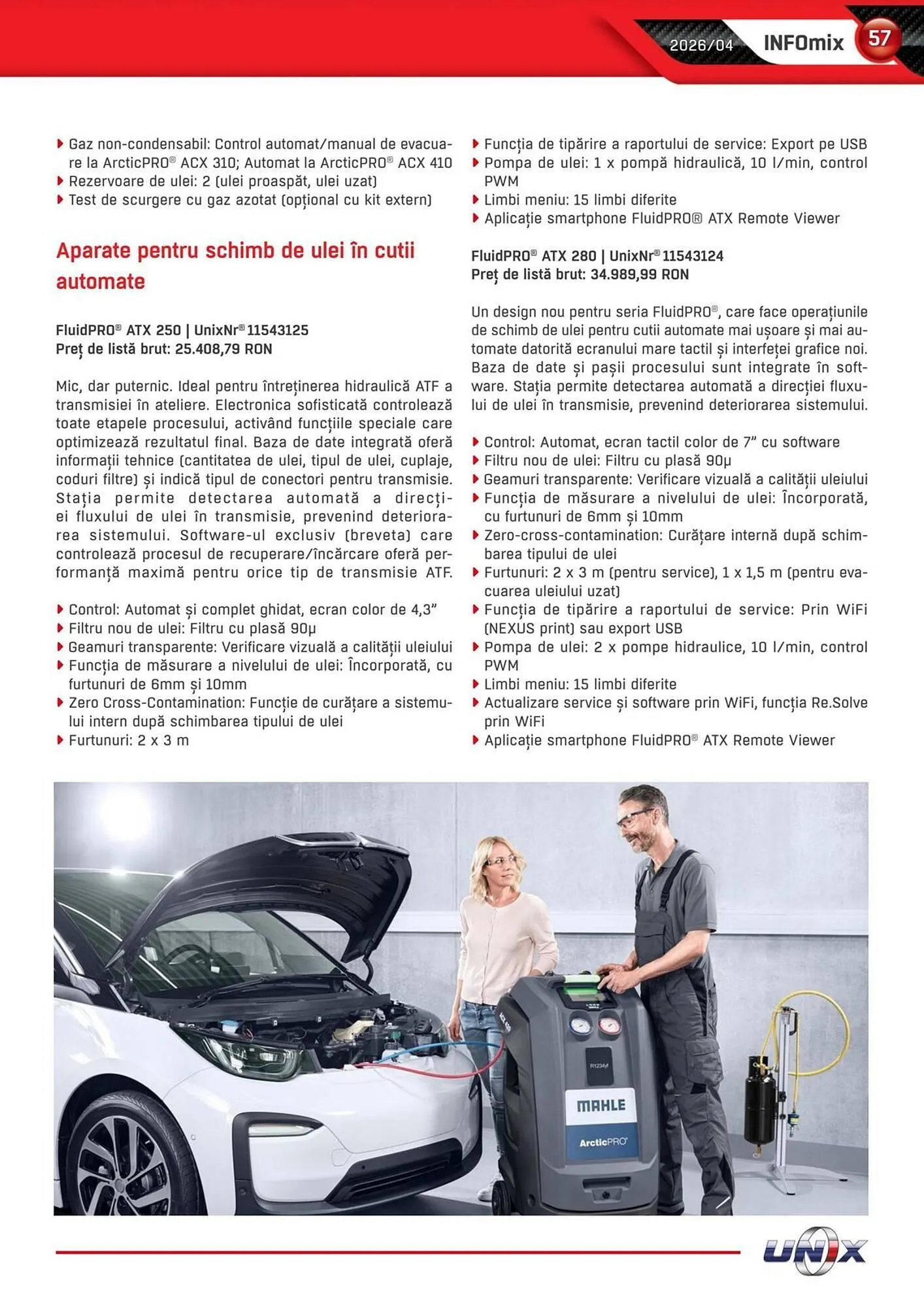 Catalog Catalog UNIX Auto de la 1 aprilie până la 30 aprilie 2026 - Revista Pagina 57