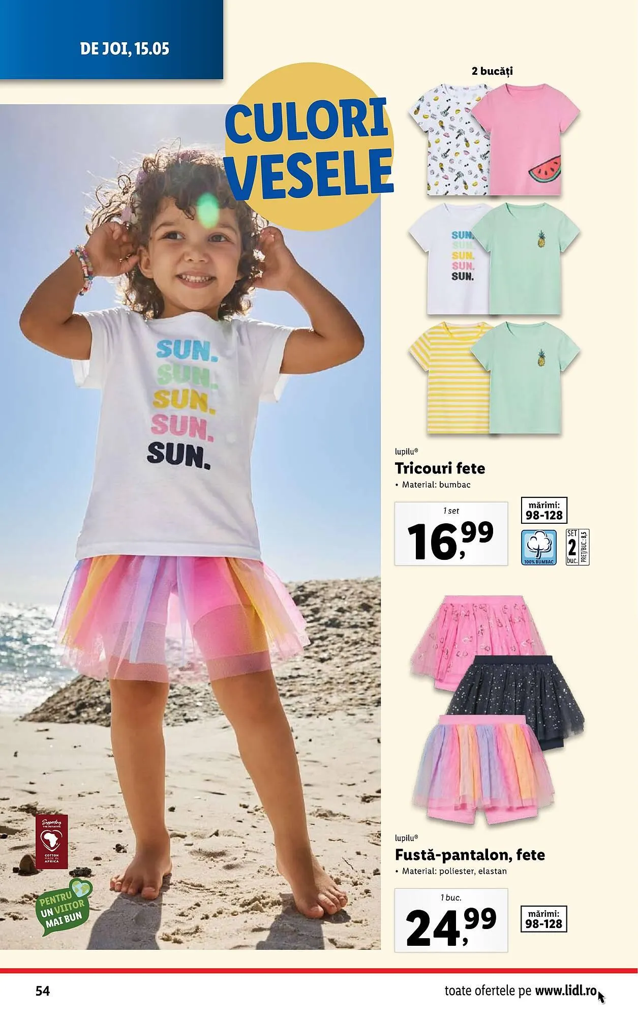 Catalog Catalog Lidl de la 12 mai până la 18 mai 2025 - Revista Pagina 54