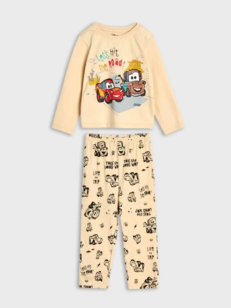 Pijama din două piese Cars