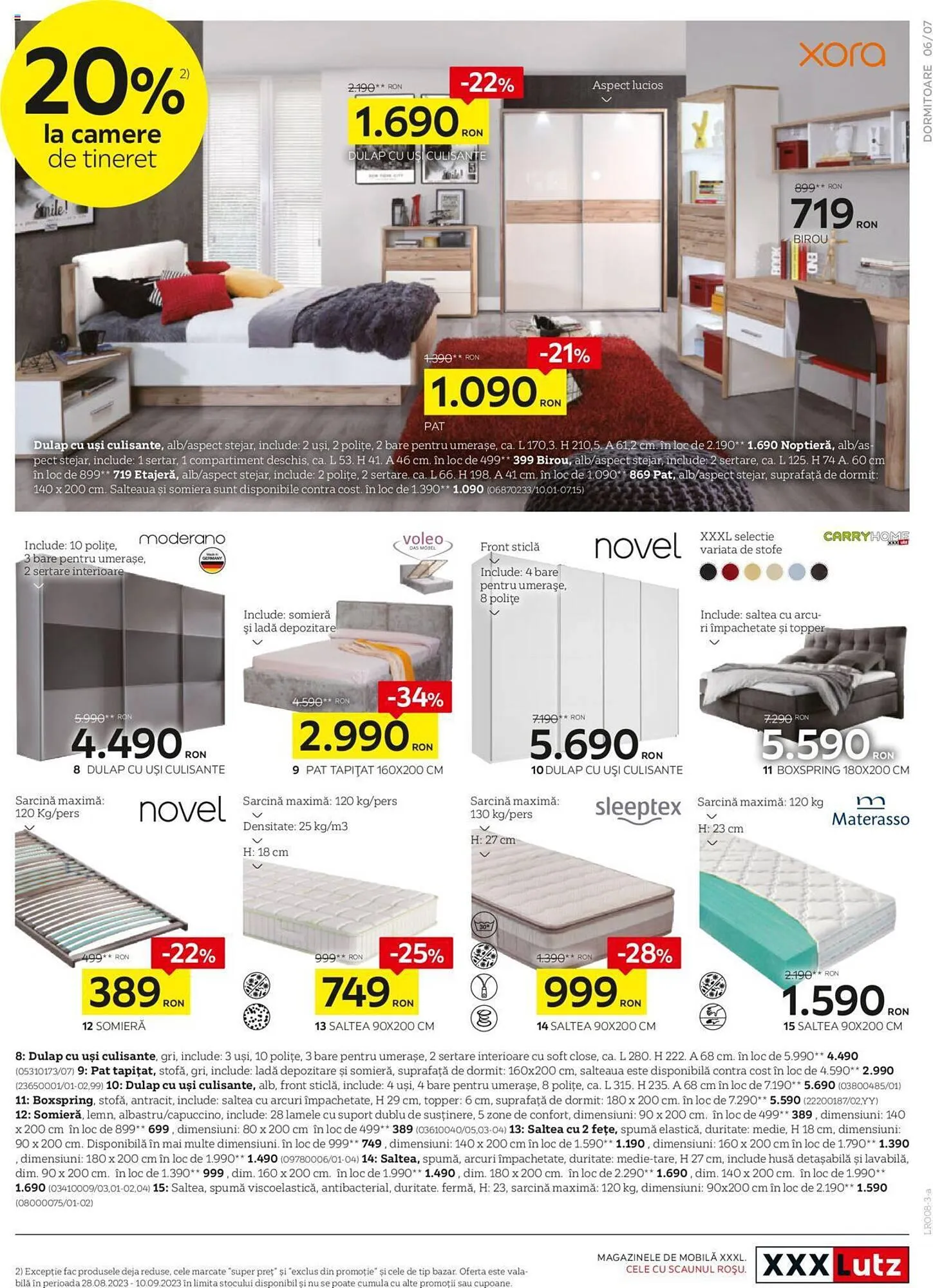 Catalog XXXLutz catalog de la 1 august până la 31 august 2023 - Revista Pagina 7