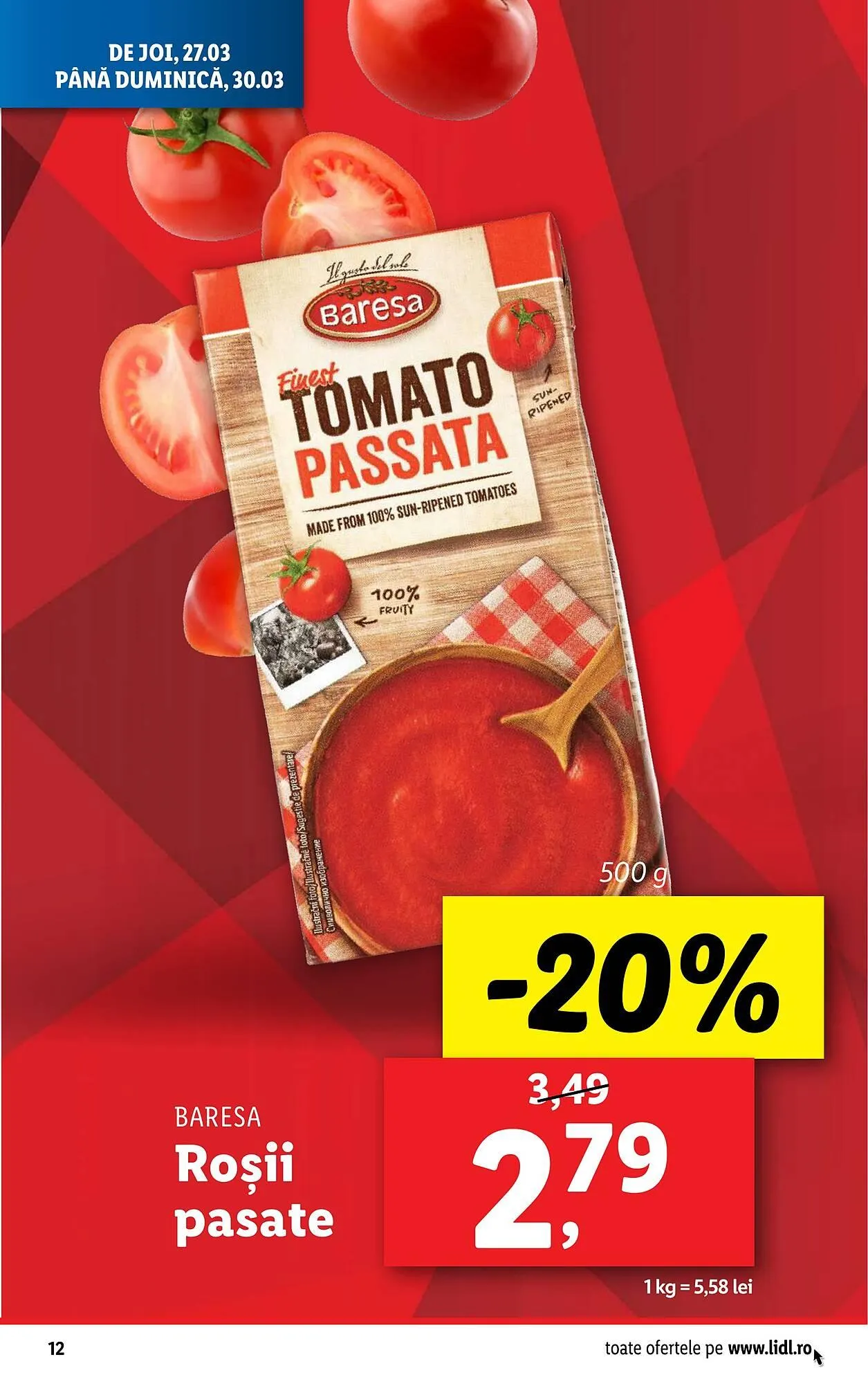 Catalog Catalog Lidl de la 24 martie până la 30 martie 2025 - Revista Pagina 12