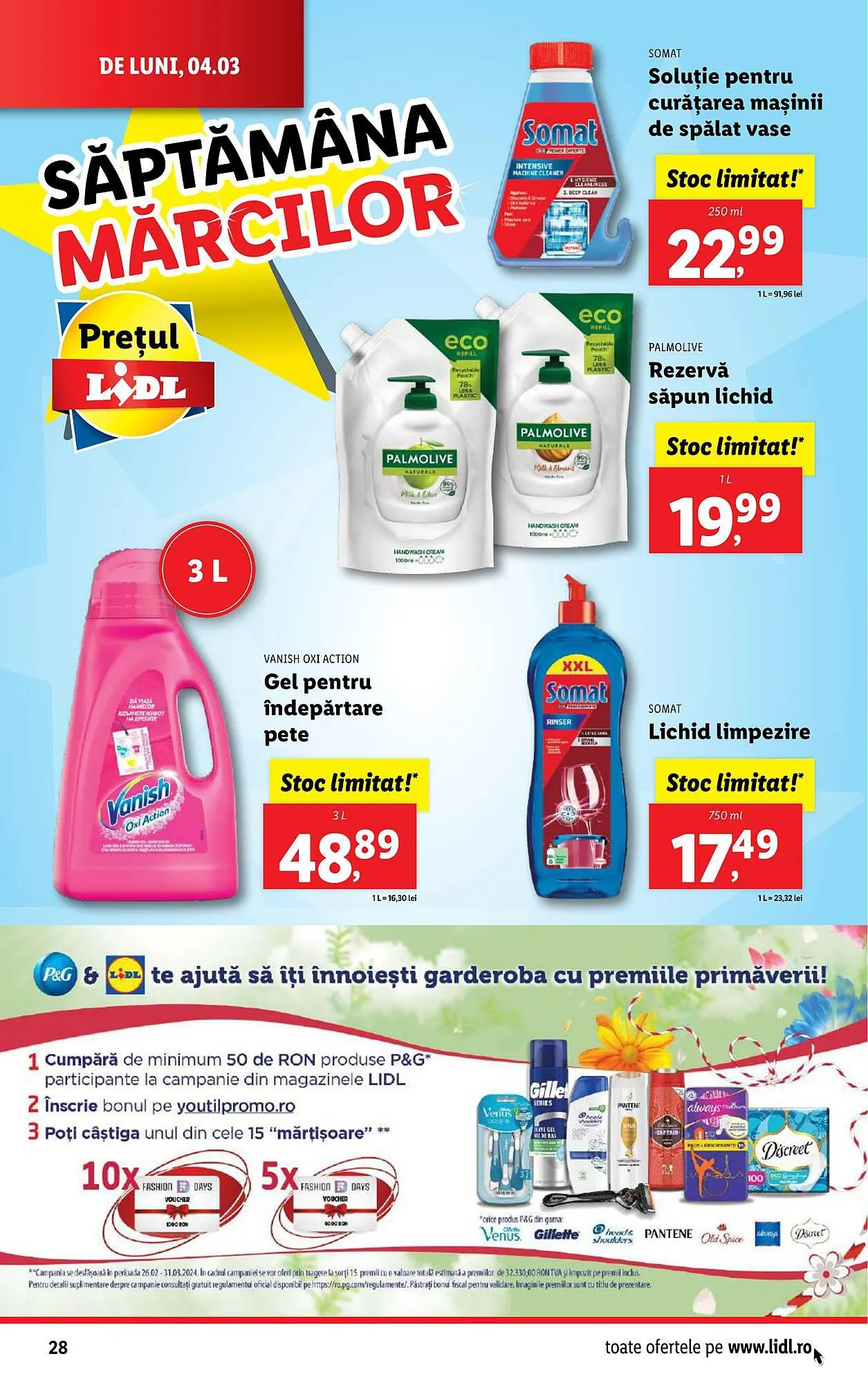 Catalog Lidl catalog de la 4 martie până la 10 martie 2024 - Revista Pagina 28