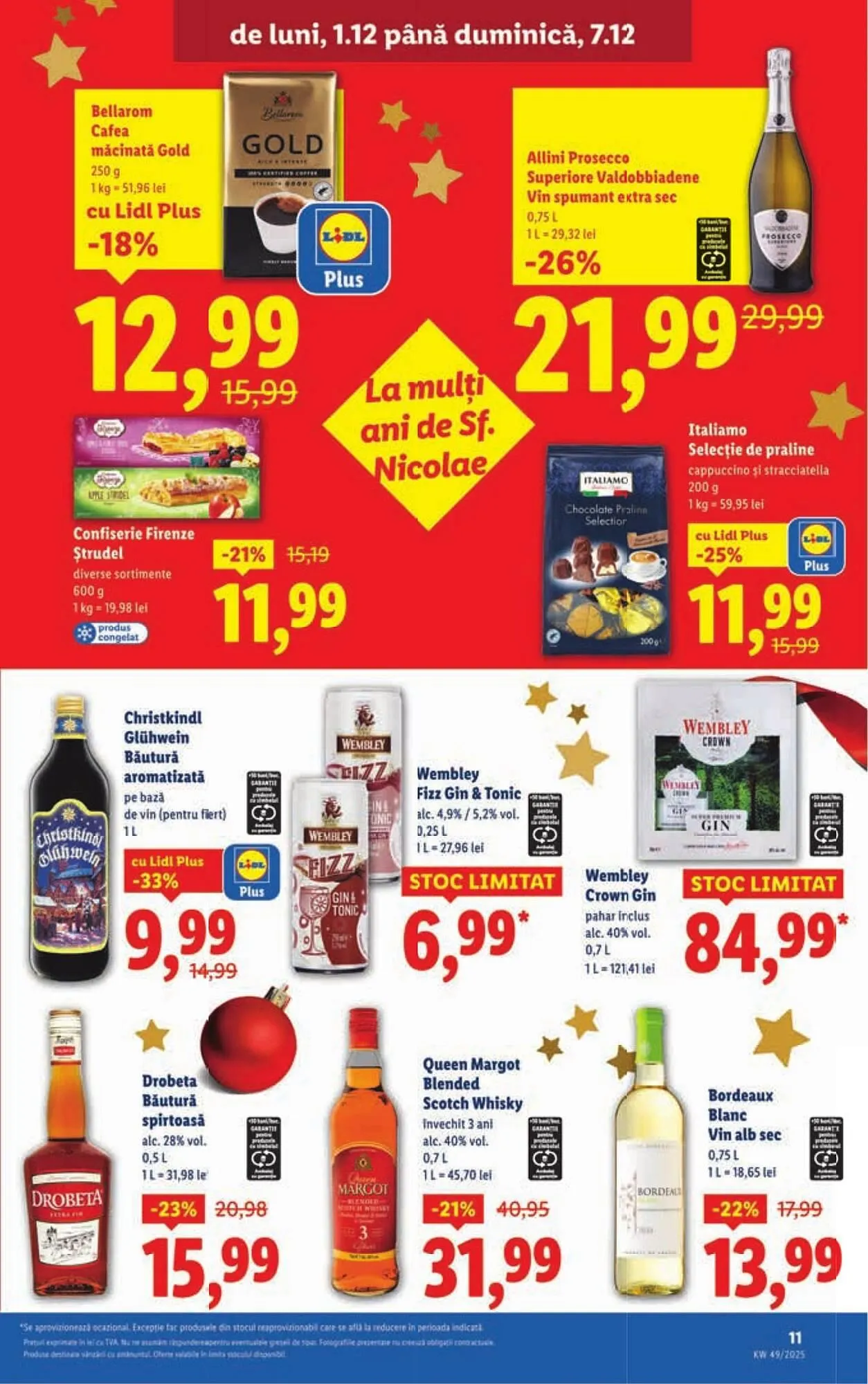 Catalog Catalog Lidl de la 1 decembrie până la 7 decembrie 2025 - Revista Pagina 11