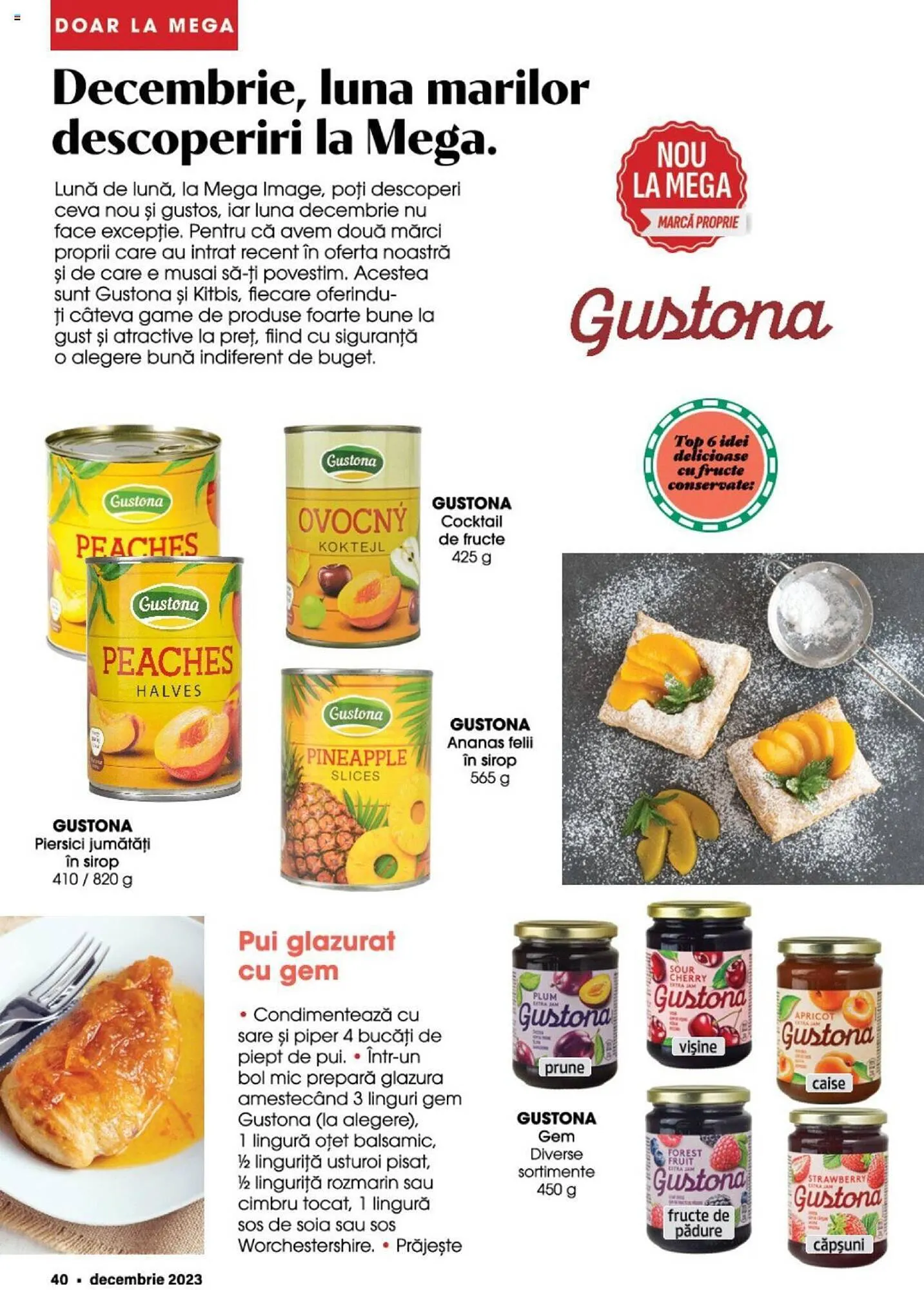 Catalog Mega Image catalog de la 30 noiembrie până la 3 ianuarie 2024 - Revista Pagina 40