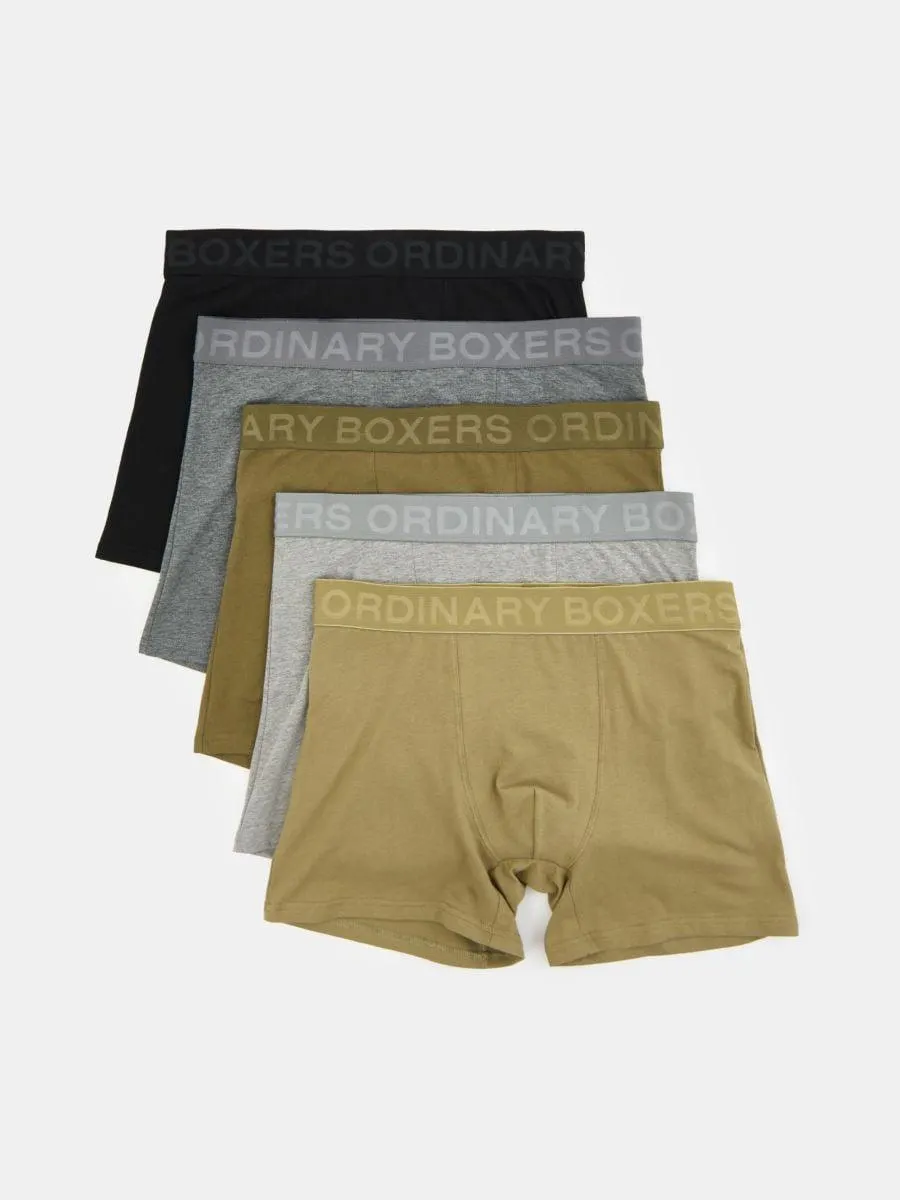 Set de 5 perechi de boxeri