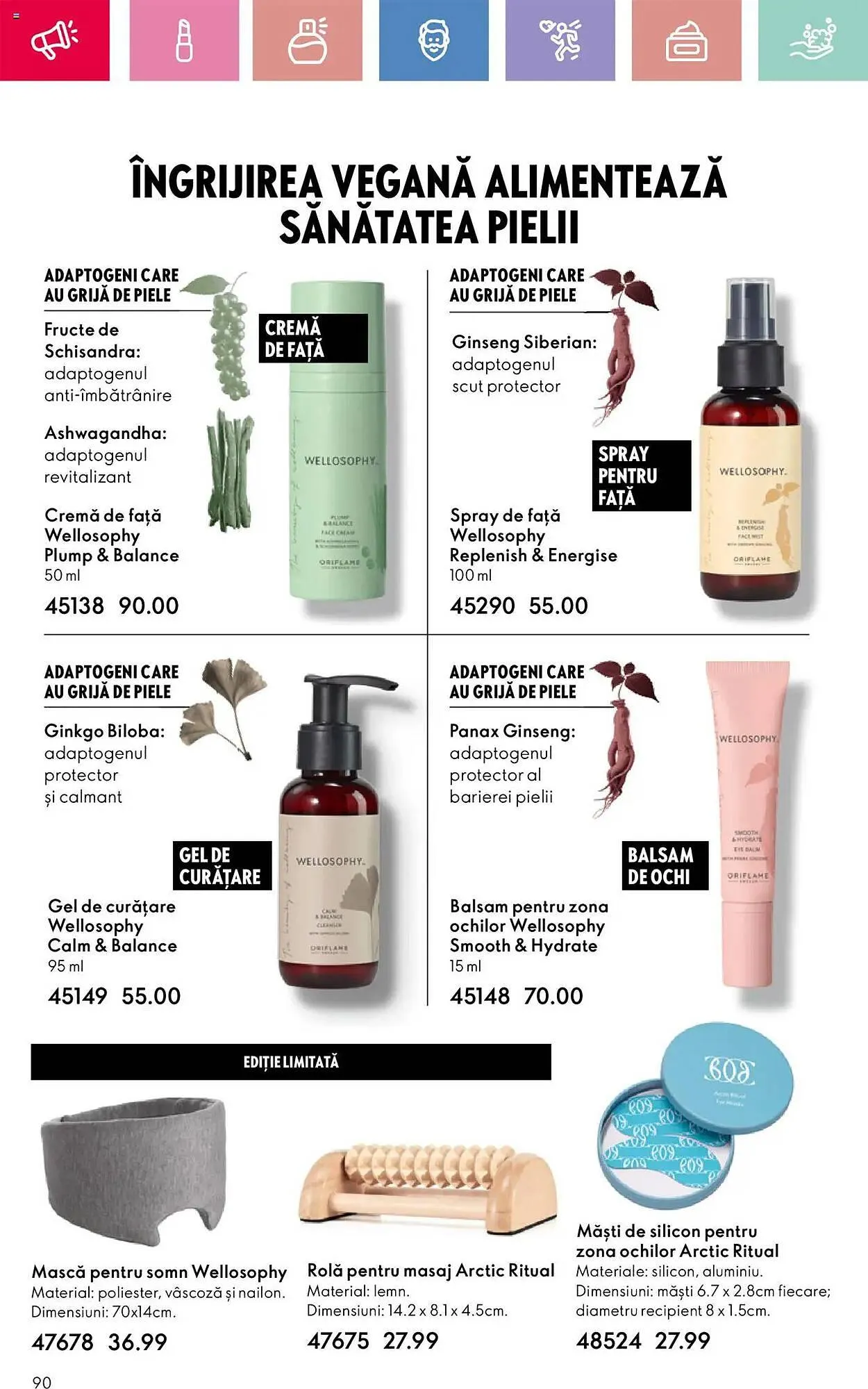 Catalog Catalog Oriflame de la 13 aprilie până la 3 mai 2025 - Revista Pagina 90