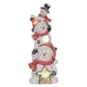 SNOWMAN Figurină luminoasă