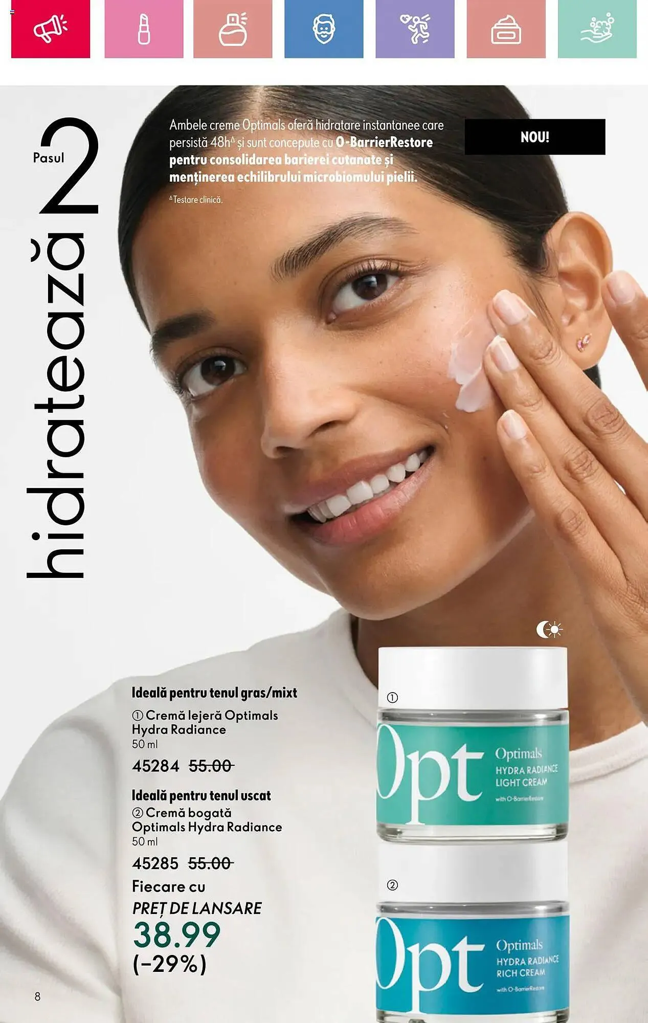 Catalog Catalog Oriflame de la 23 martie până la 12 aprilie 2025 - Revista Pagina 8