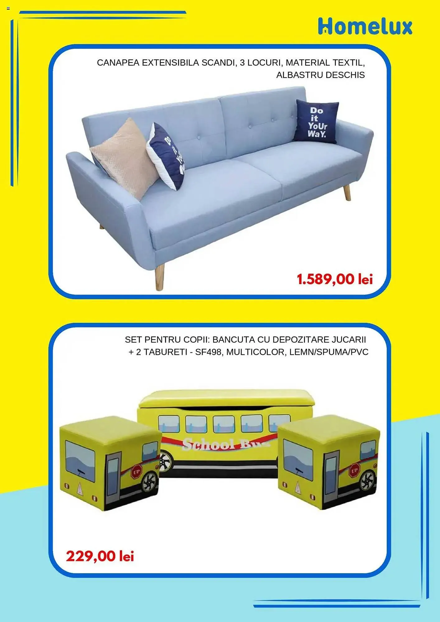 Catalog Catalog Homelux de la 1 mai până la 4 iunie 2025 - Revista Pagina 5