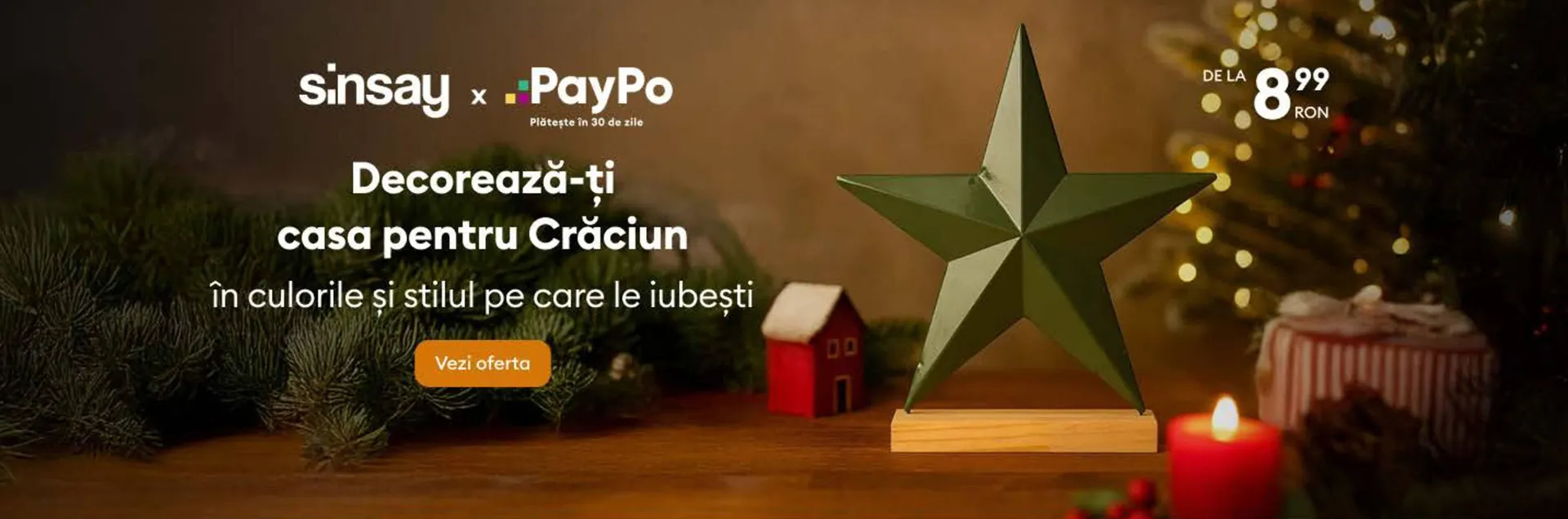 Catalog Catalog Sinsay de la 4 decembrie până la 7 decembrie 2025 - Revista Pagina 2