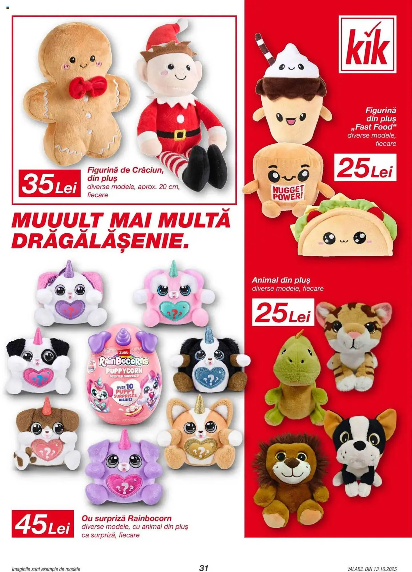 Catalog Catalog Kik de la 12 octombrie până la 7 noiembrie 2025 - Revista Pagina 31